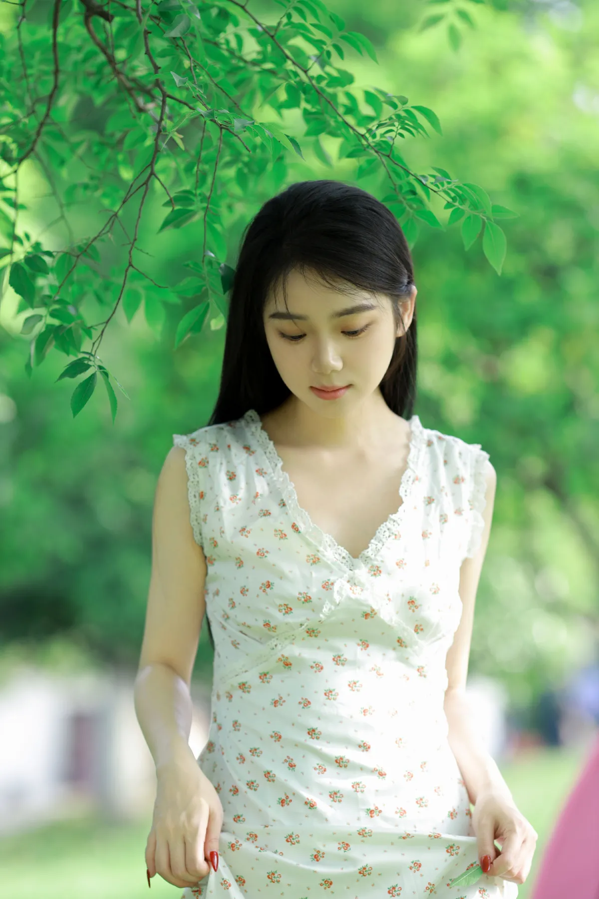 林间绿影