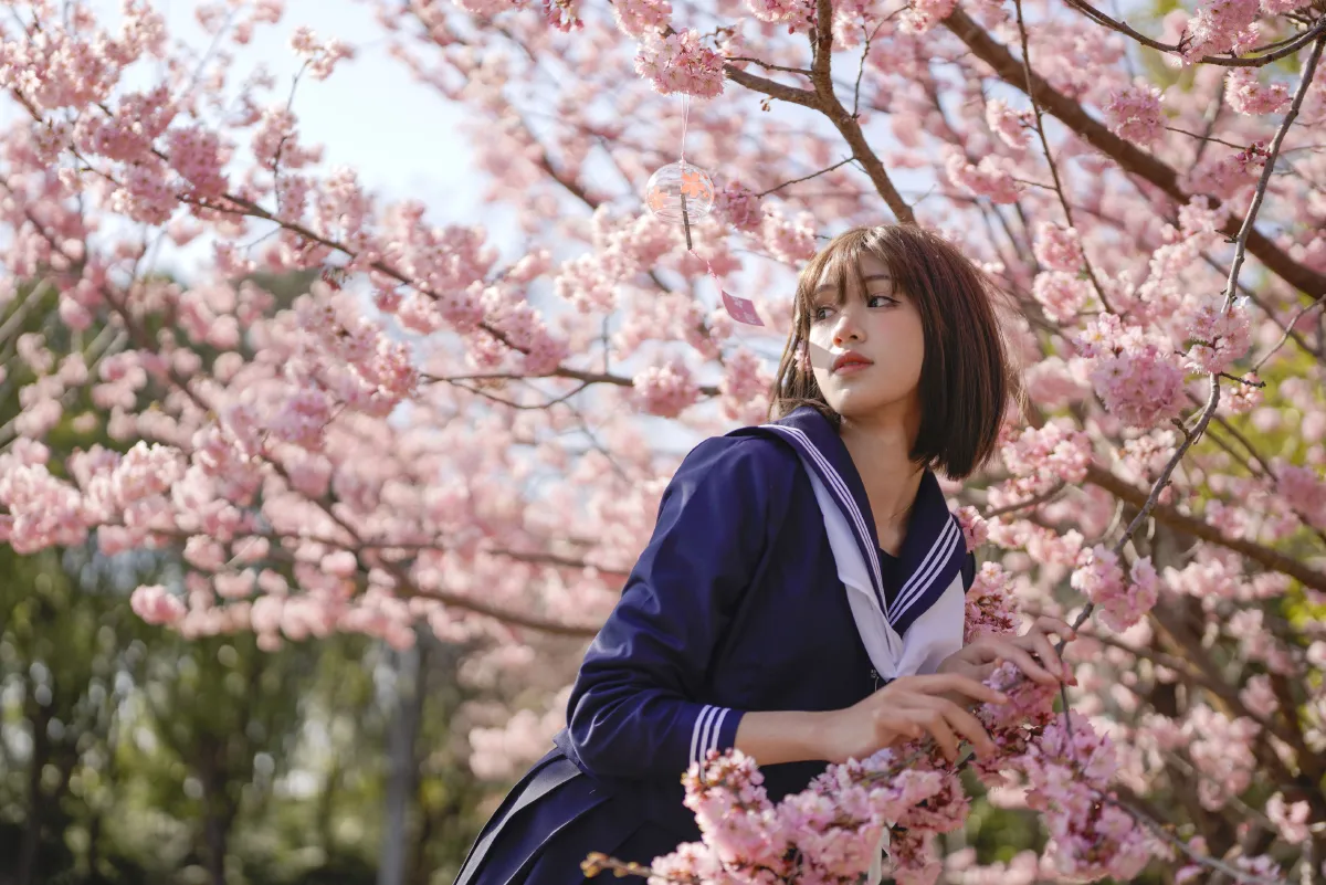 樱花树下JK