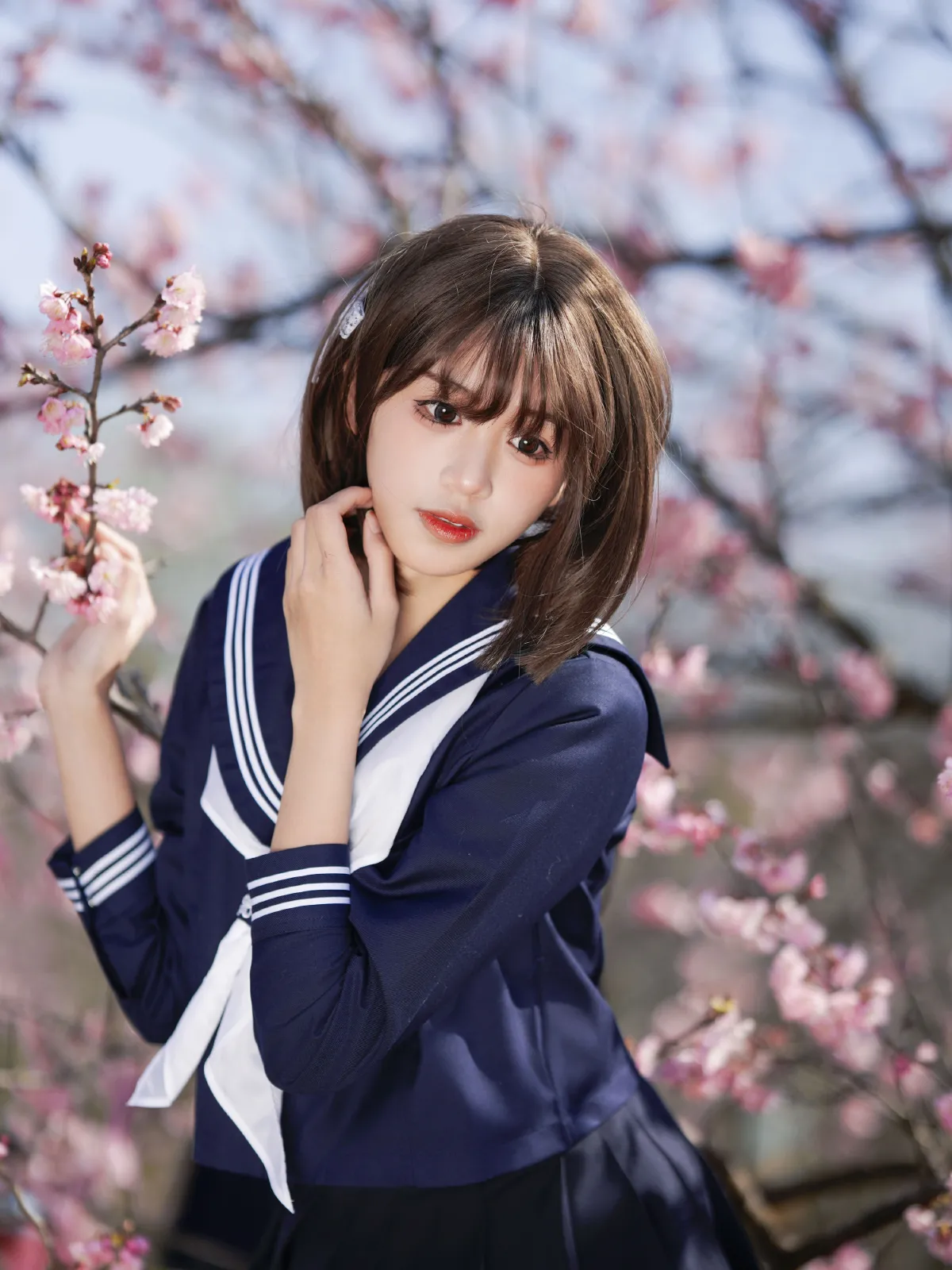樱花树下JK