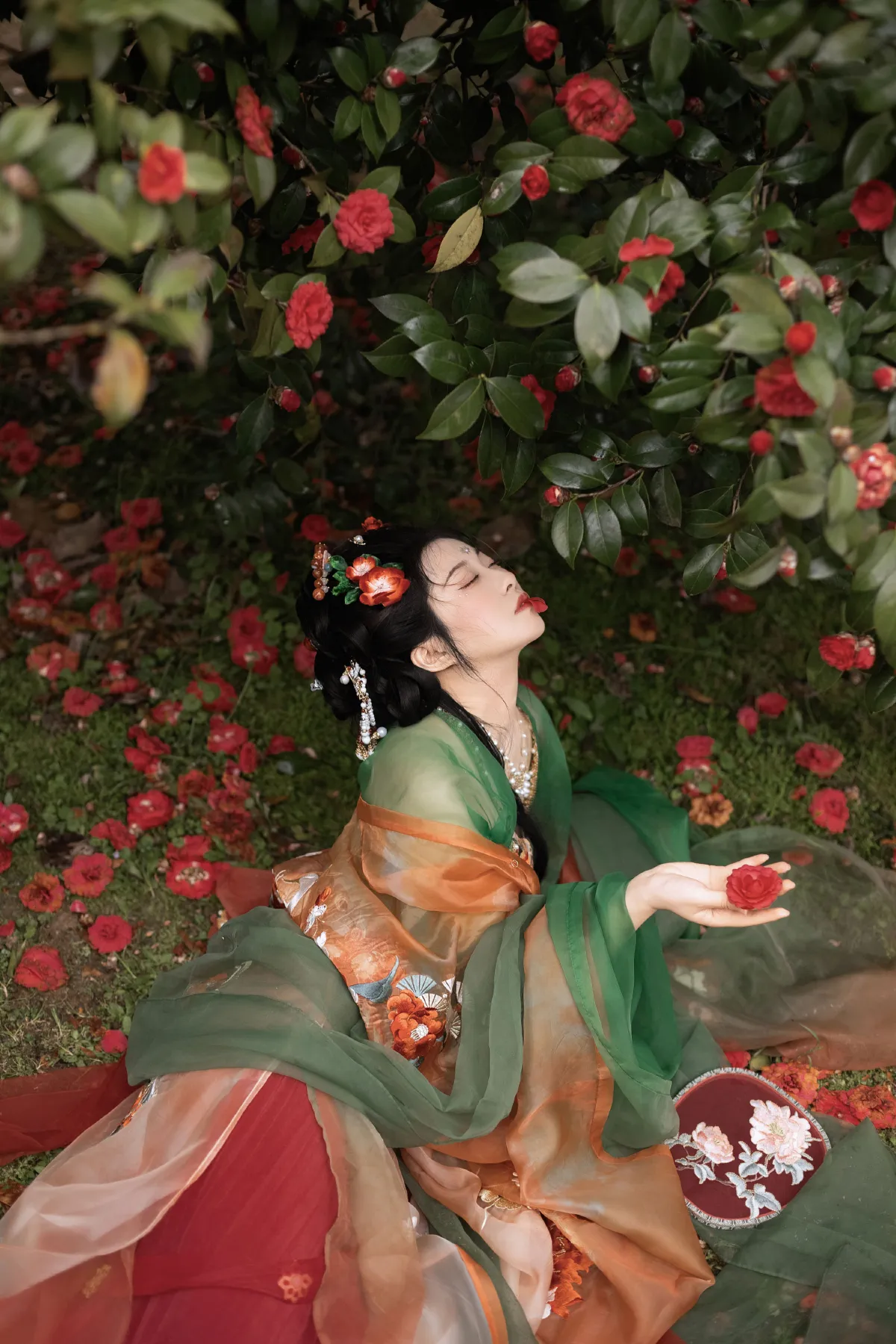 落红满地