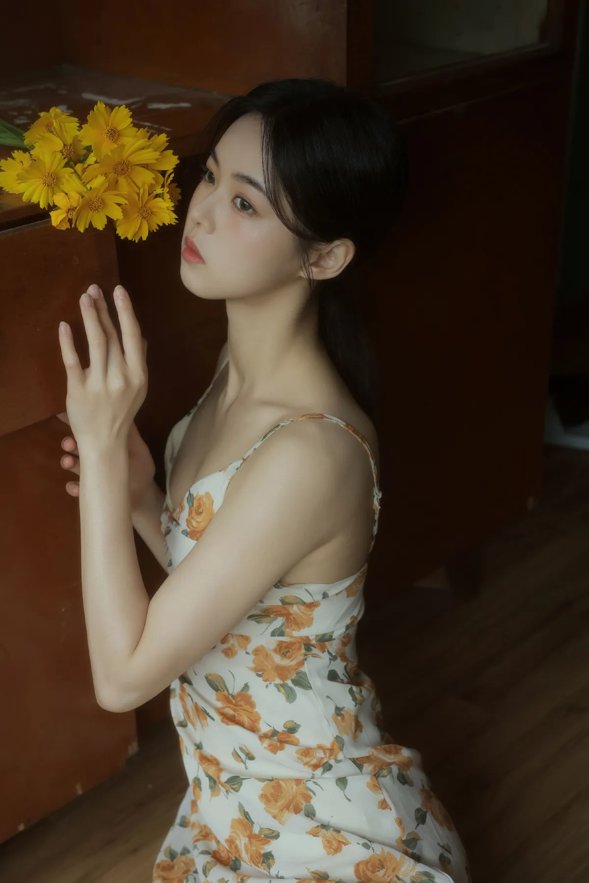 李稚明_小羊《枯叶》美图作品图片1
