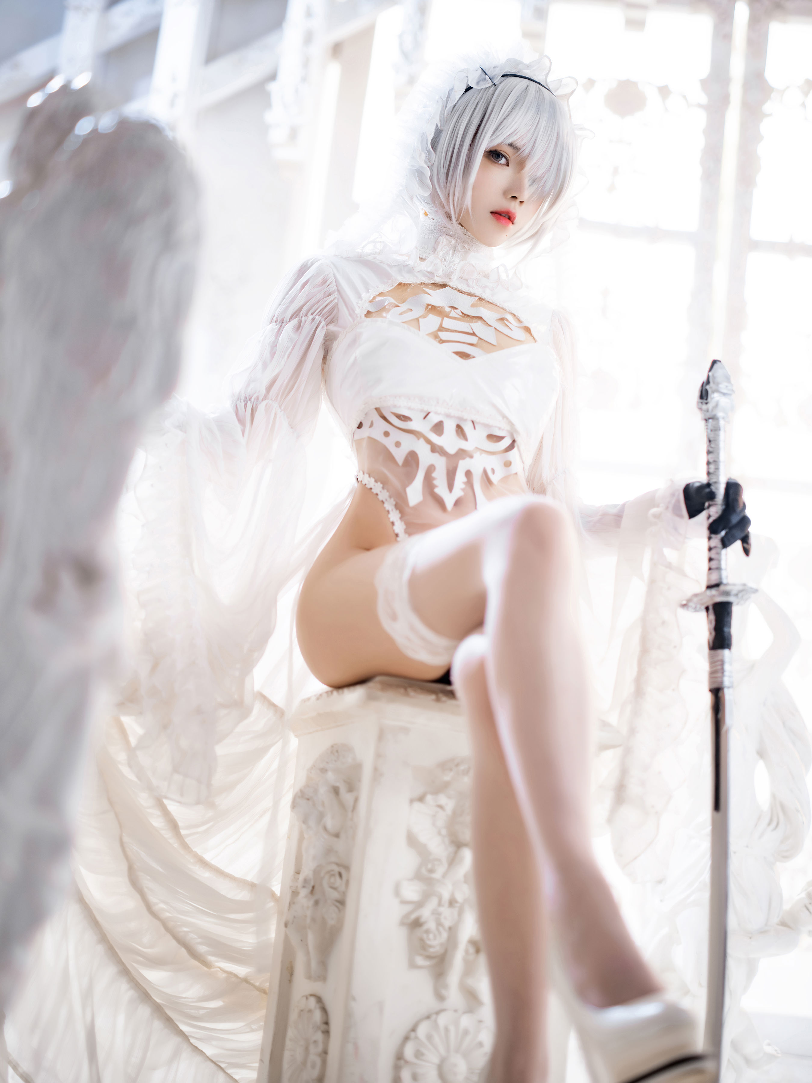 2B花嫁COSPLAY