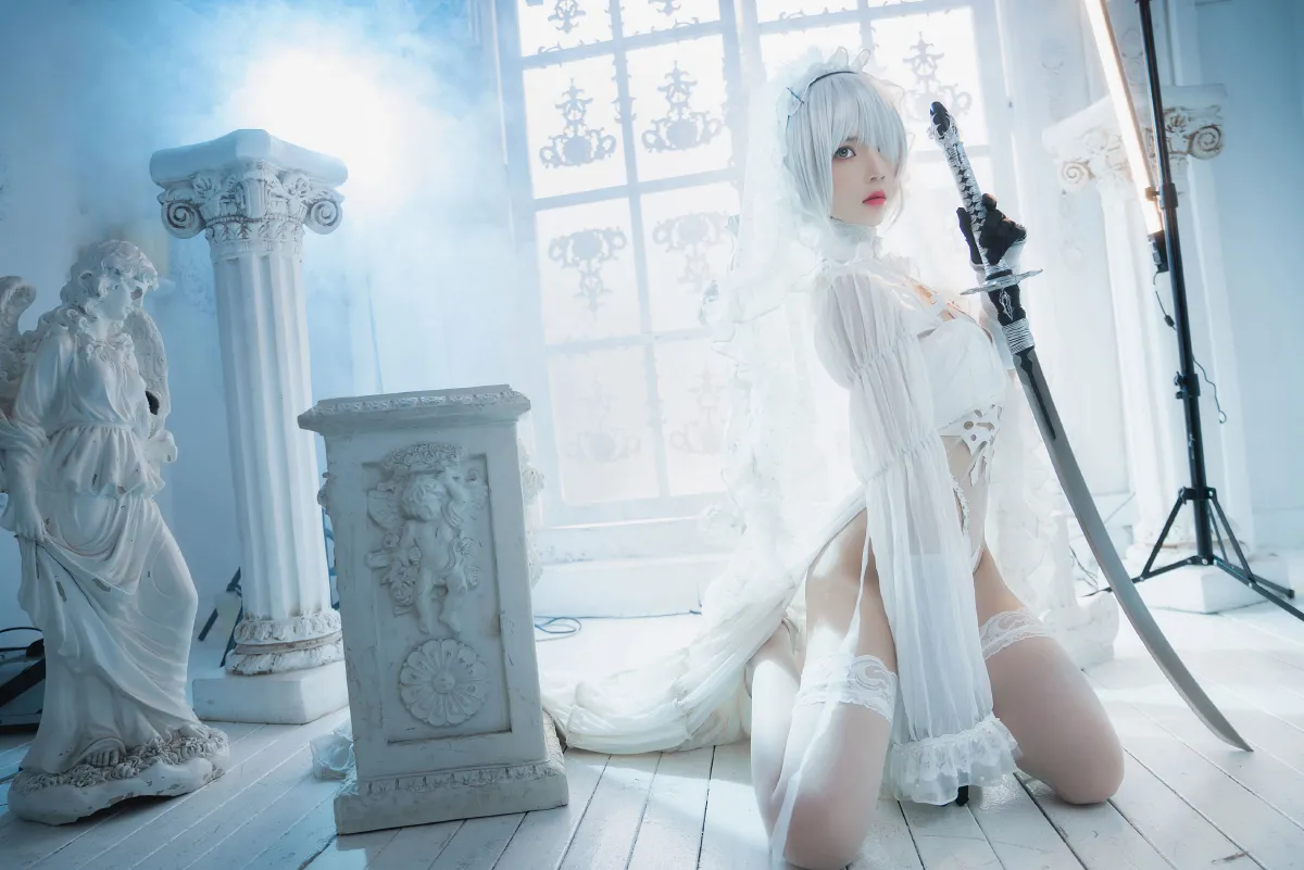 2B花嫁COSPLAY