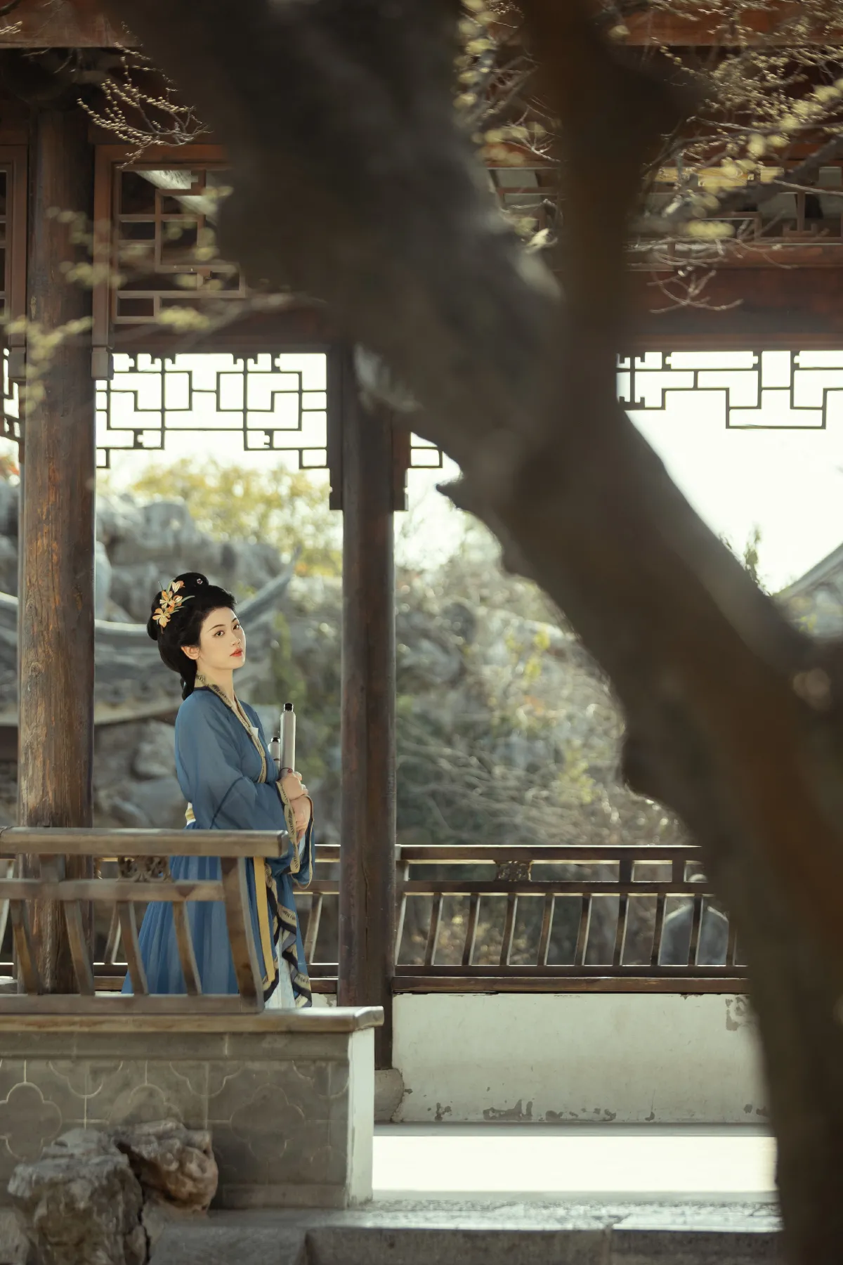 若寒Rock_棠以《故园春回》美图作品图片2