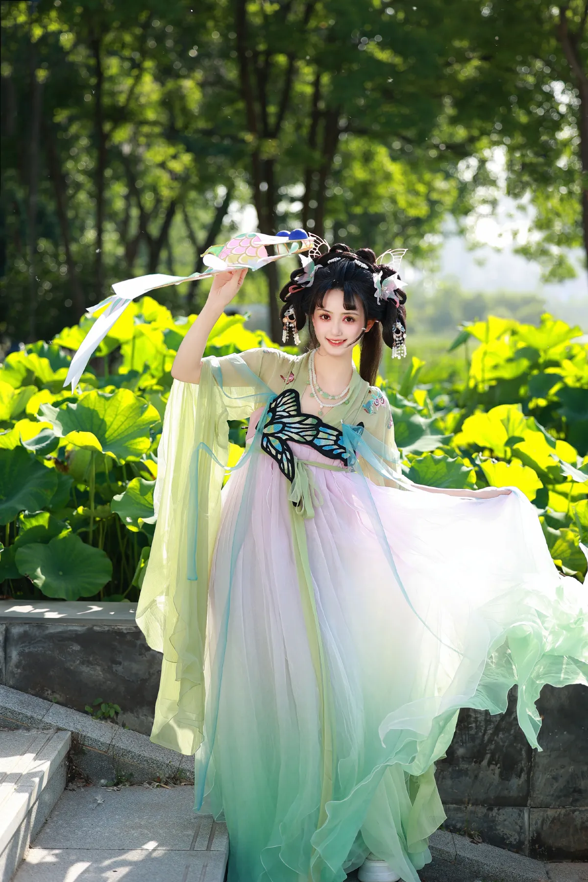 荷与蝶1