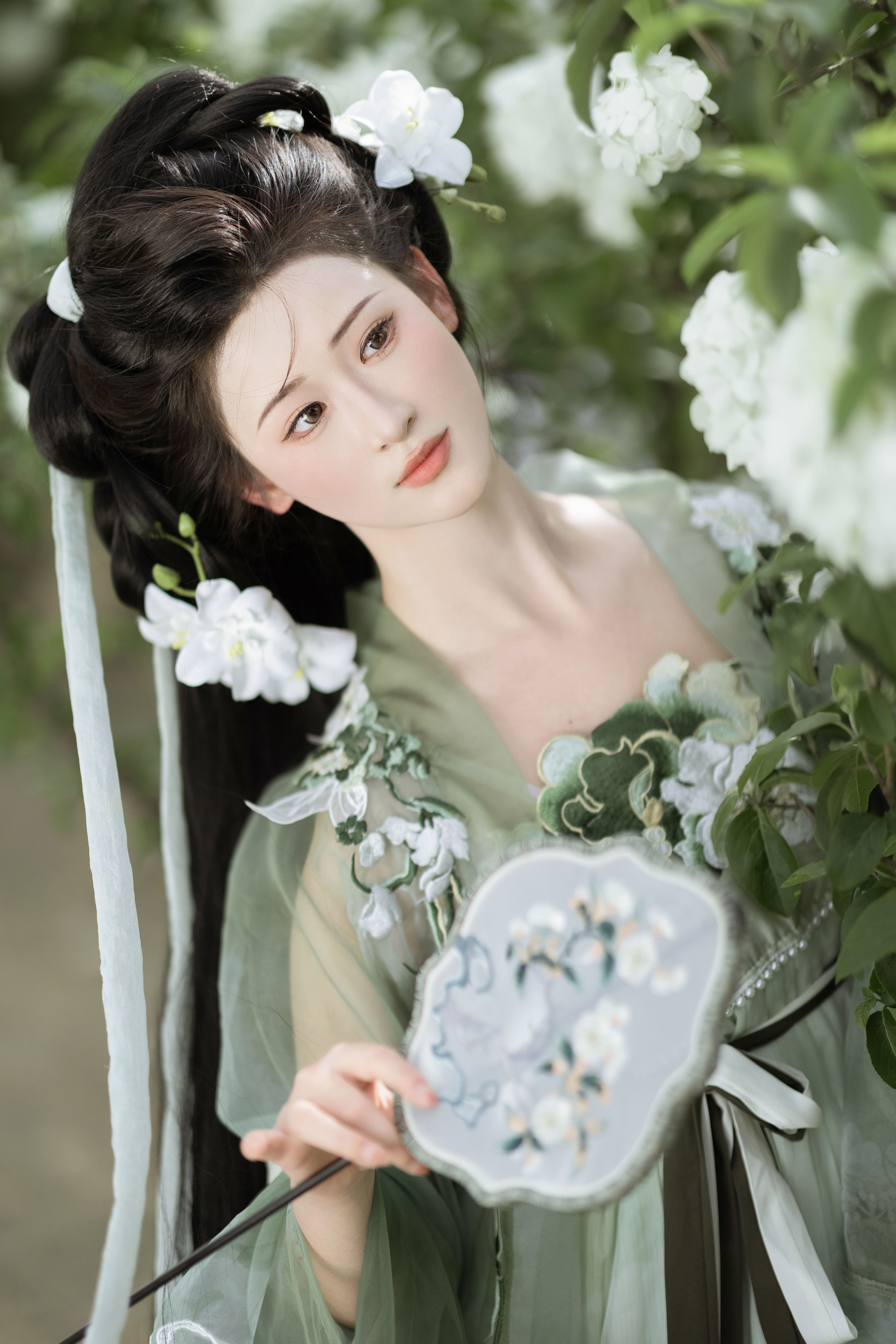 玉绣球花