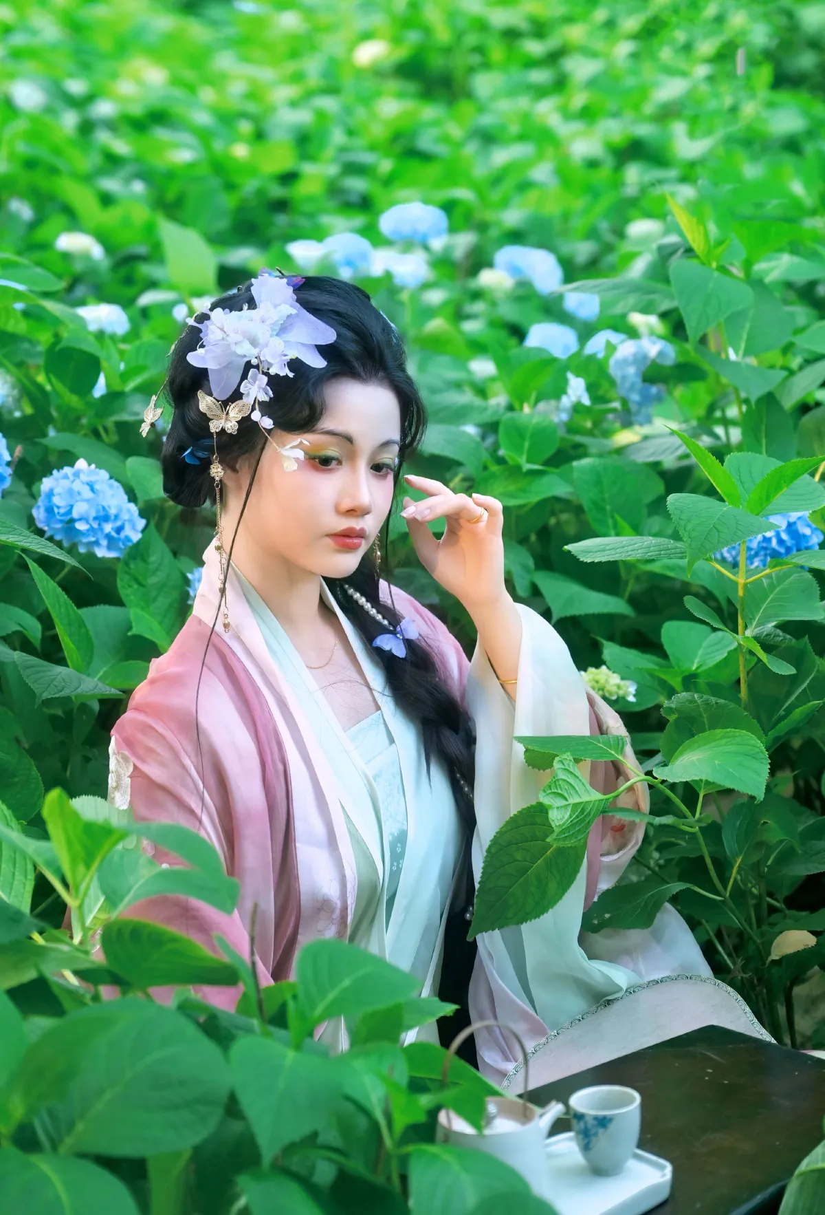 绣球花开1