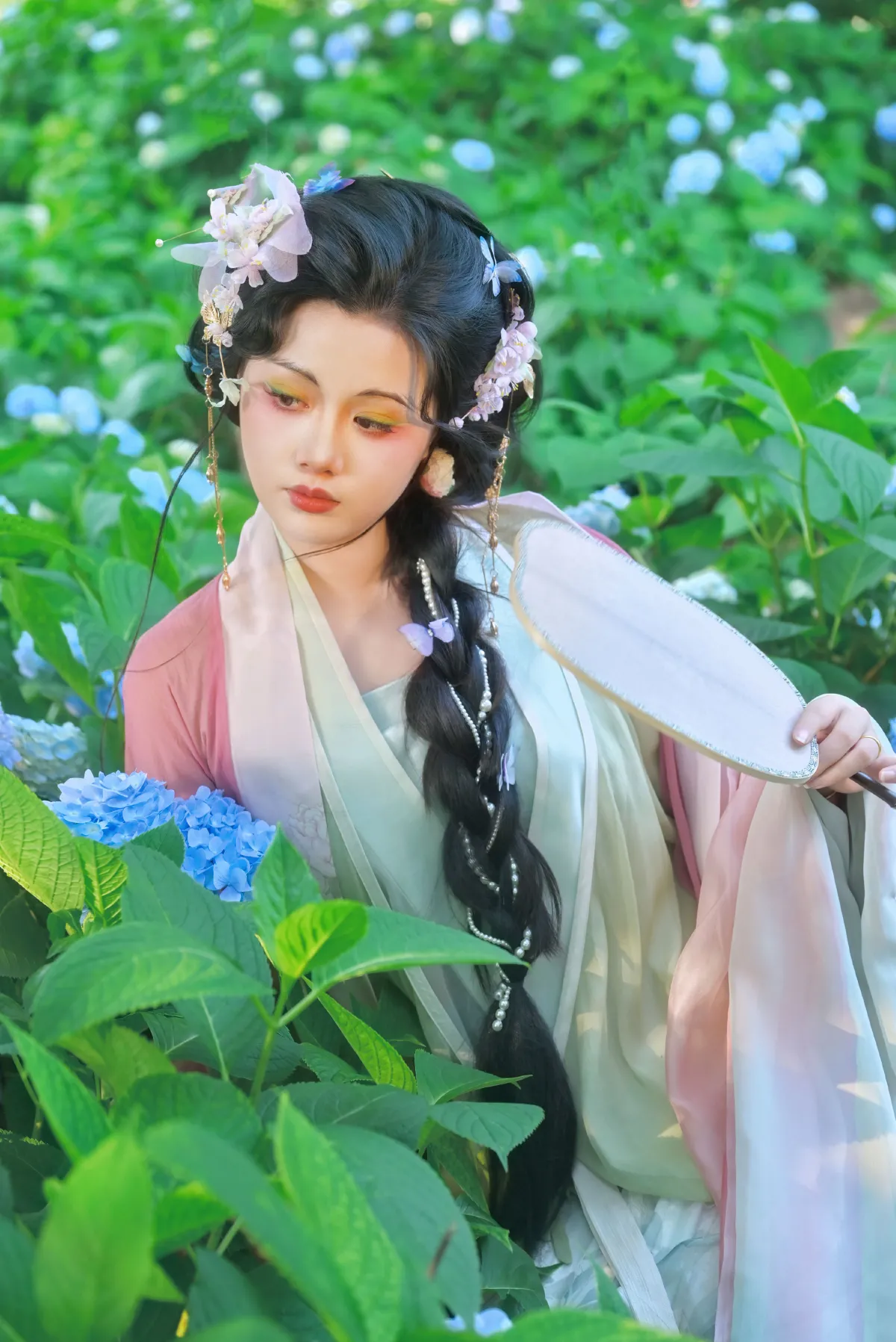 绣球花开