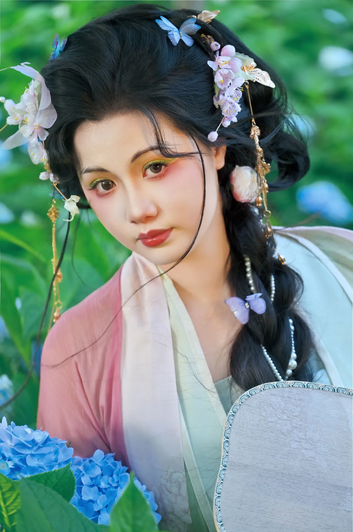 绣球花开