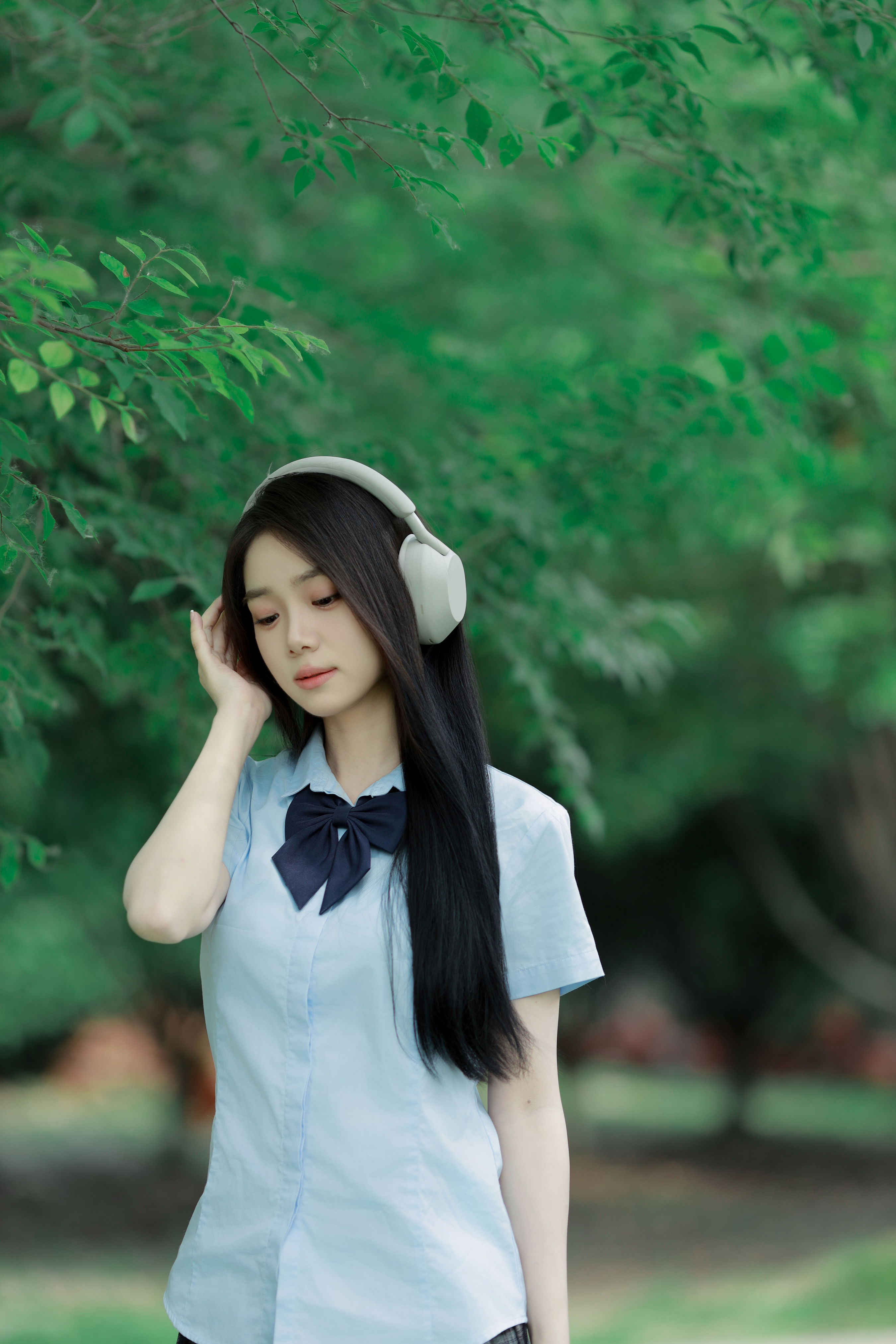 夏日校服裙摆1