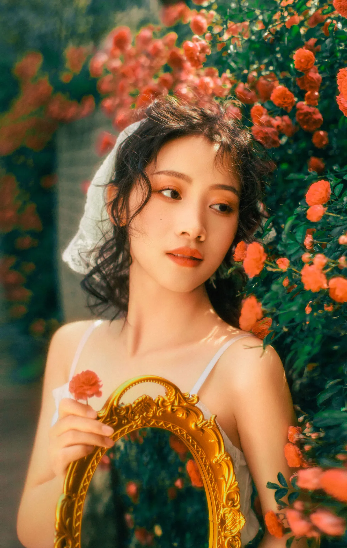 油画少女
