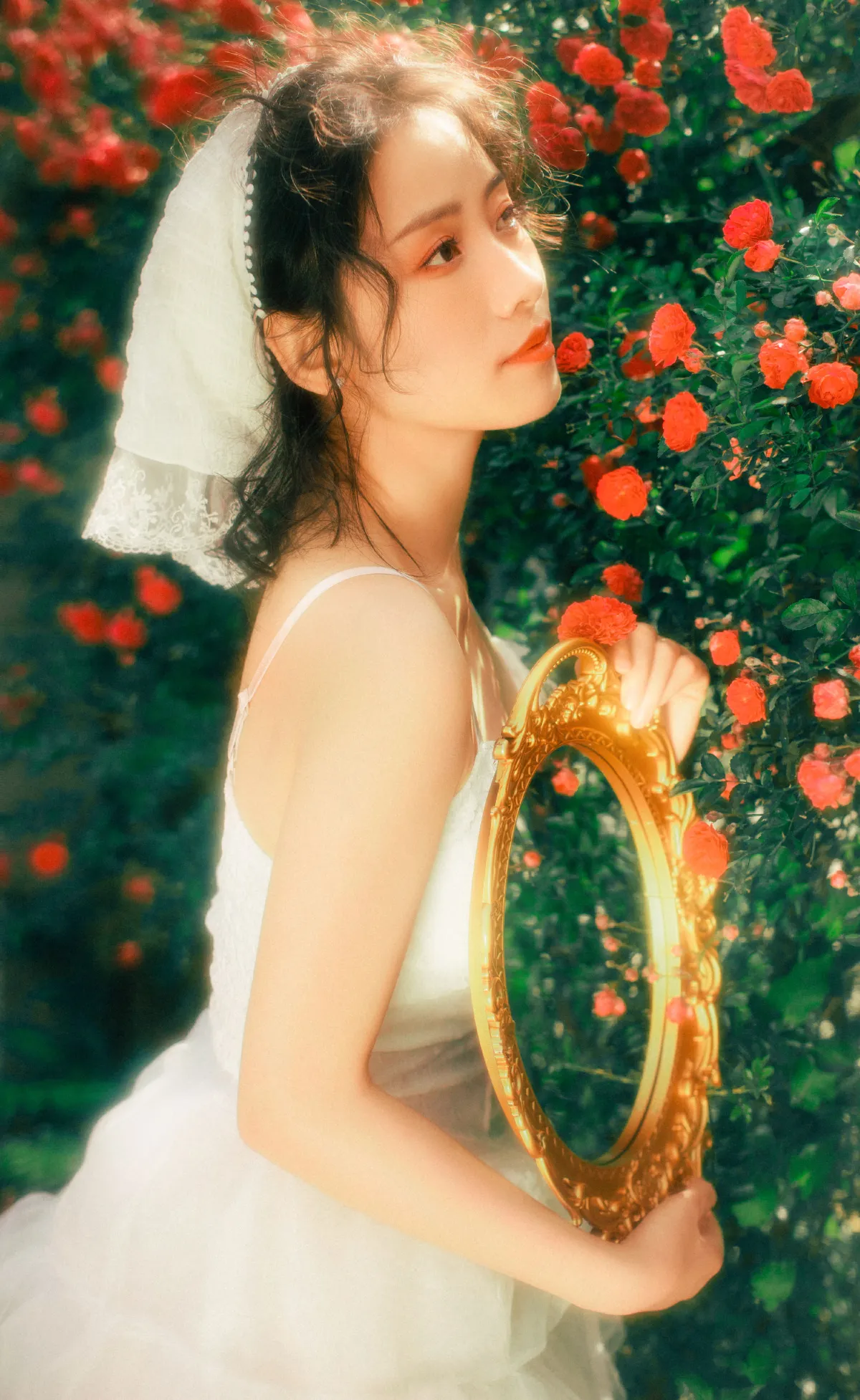 油画少女