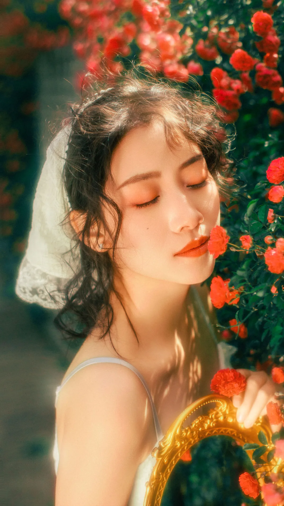 油画少女