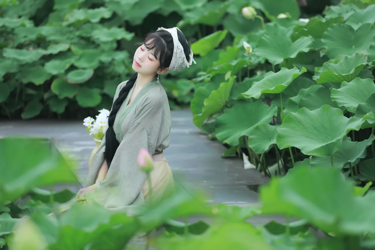 采荷女