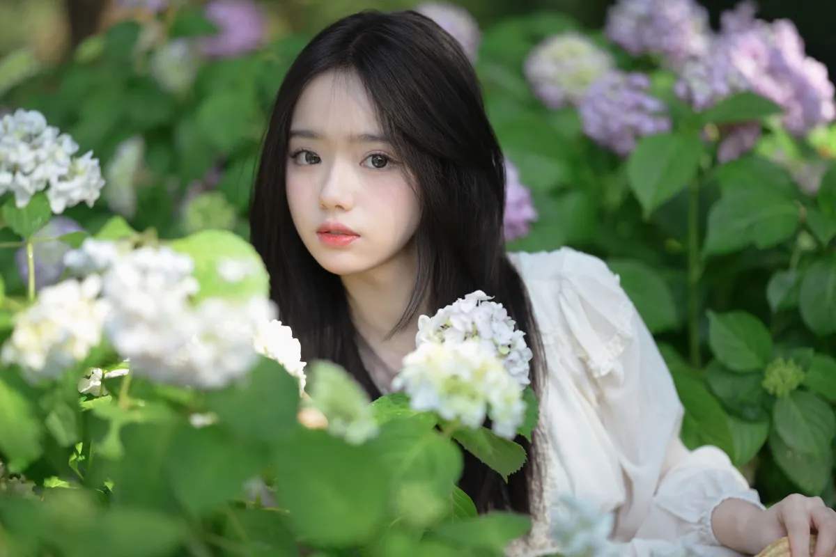 夏日小白裙的花季