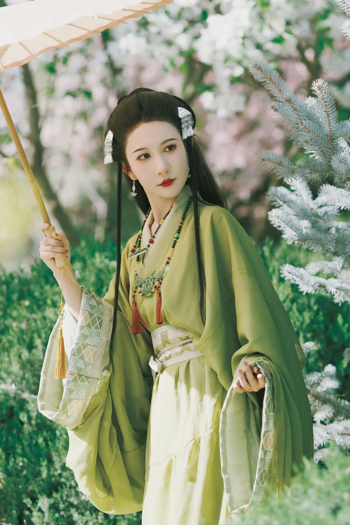 鸦青_小贝壳请不要放弃《山鬼》美图作品图片2
