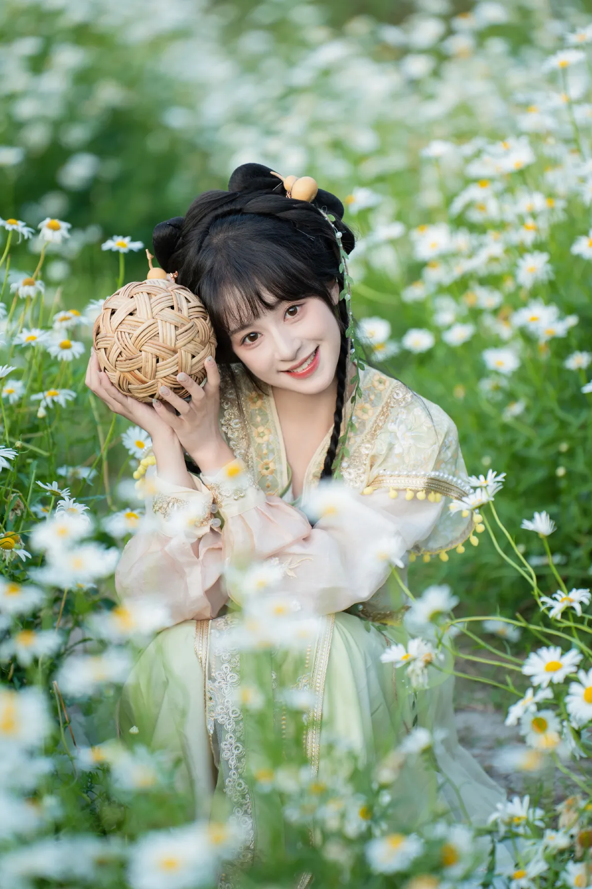 赏花去了
