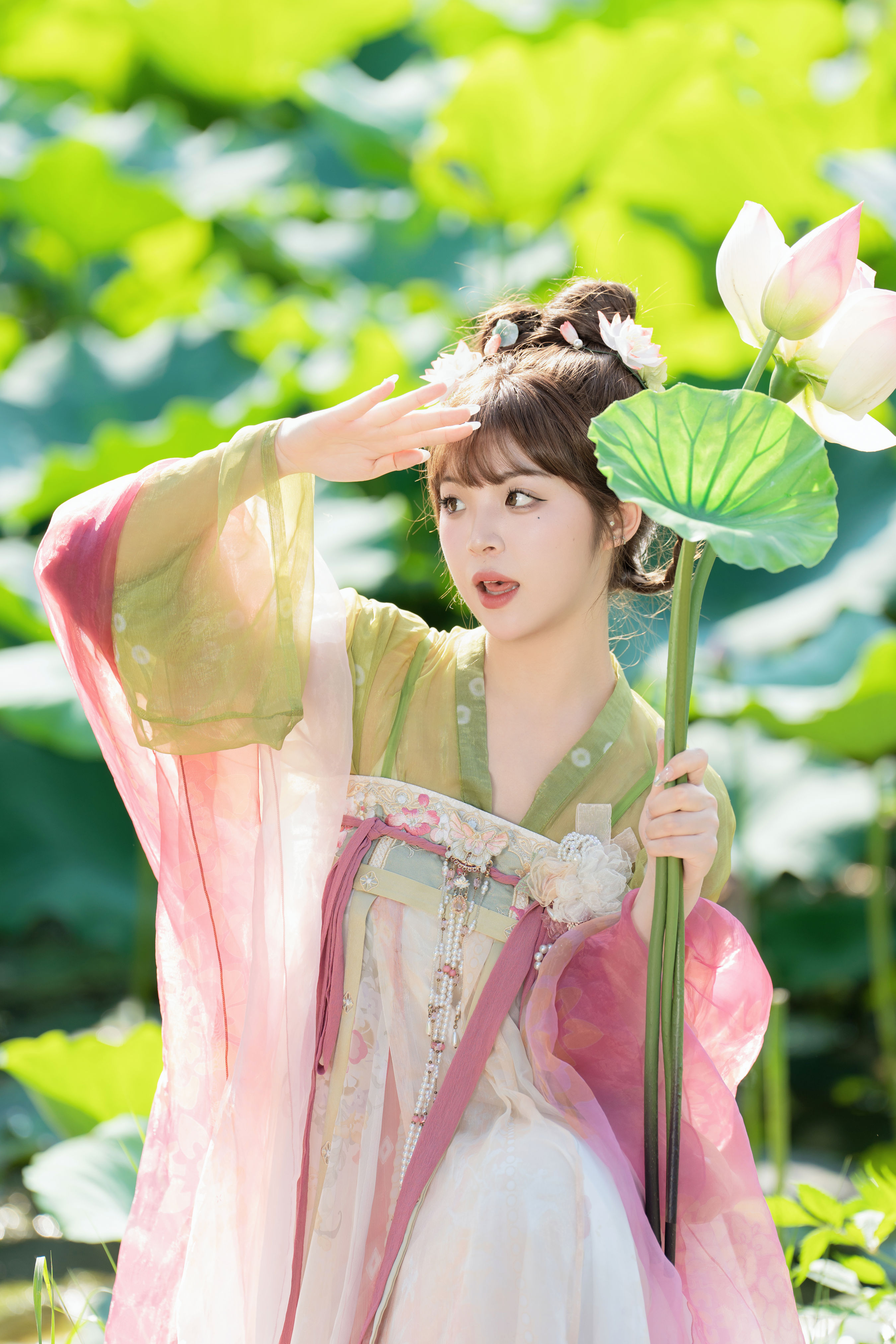 荷花精灵