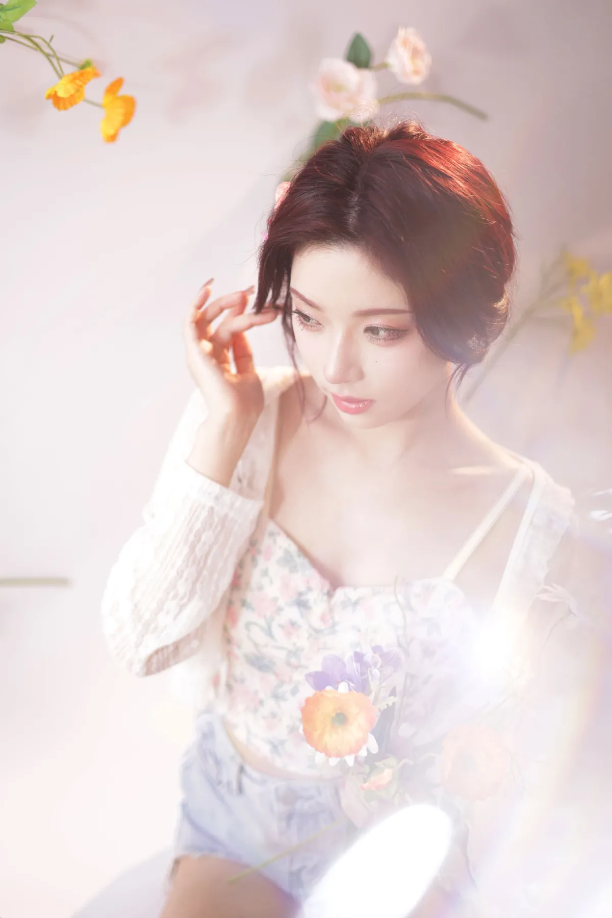 浪漫的不是花，是你