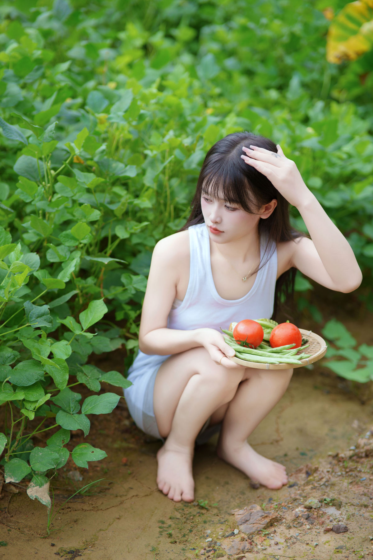 清晨_小小雨《西瓜味的夏天》美图作品图片4