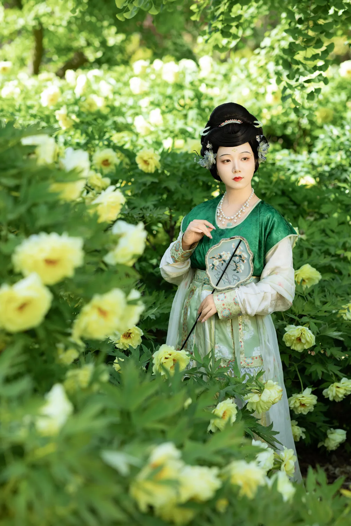 若寒Rock_狐涂图突突突《牡丹国色》美图作品图片1