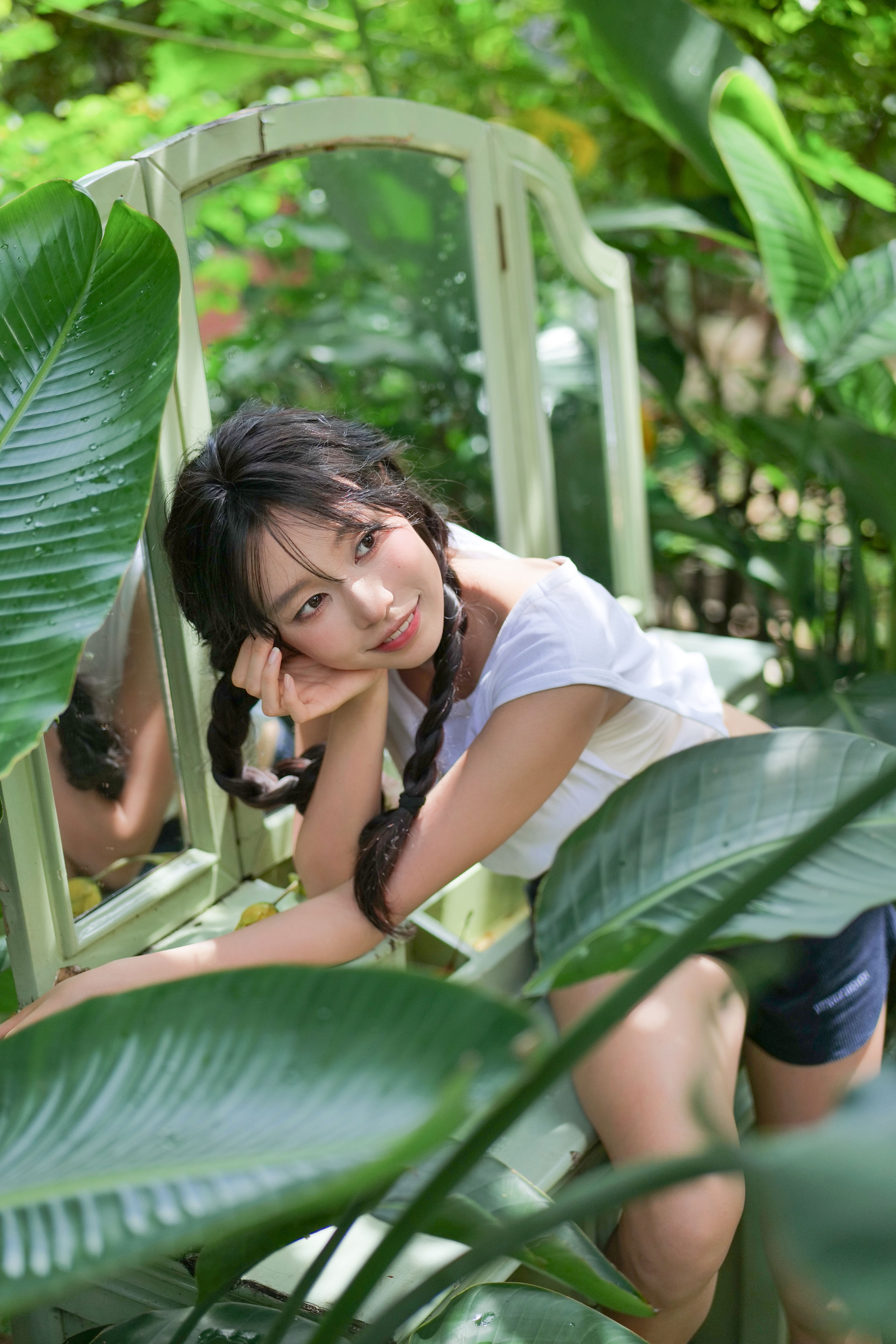 陈先森_茵籽儿《花语少女·悠然时光》美图作品图片1