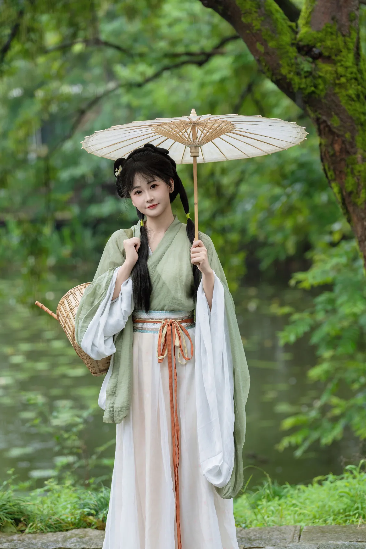 西夏_湫一只岁岁《雨天》美图作品图片3