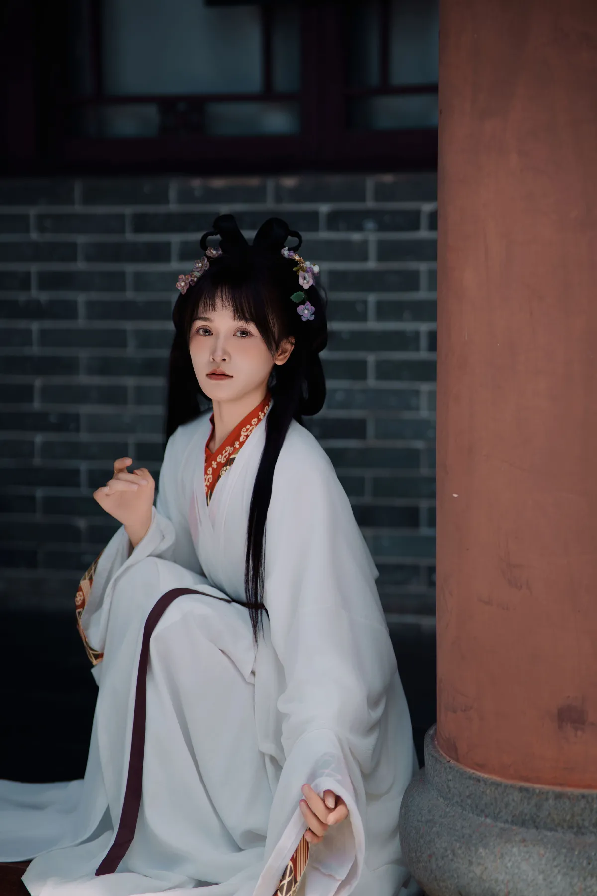 清晨_小小雨《衣襟带花 岁月风平》美图作品图片1