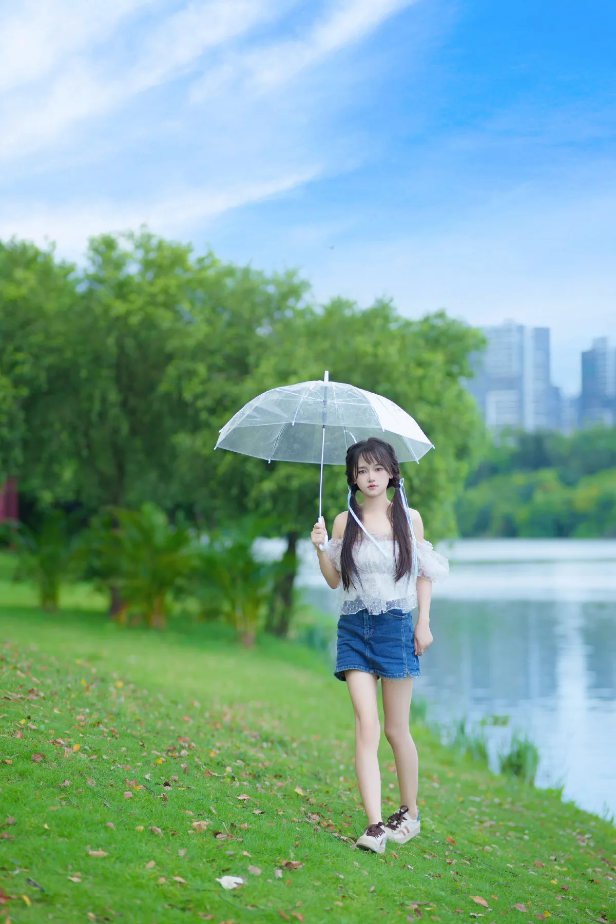 泛着光的夏日