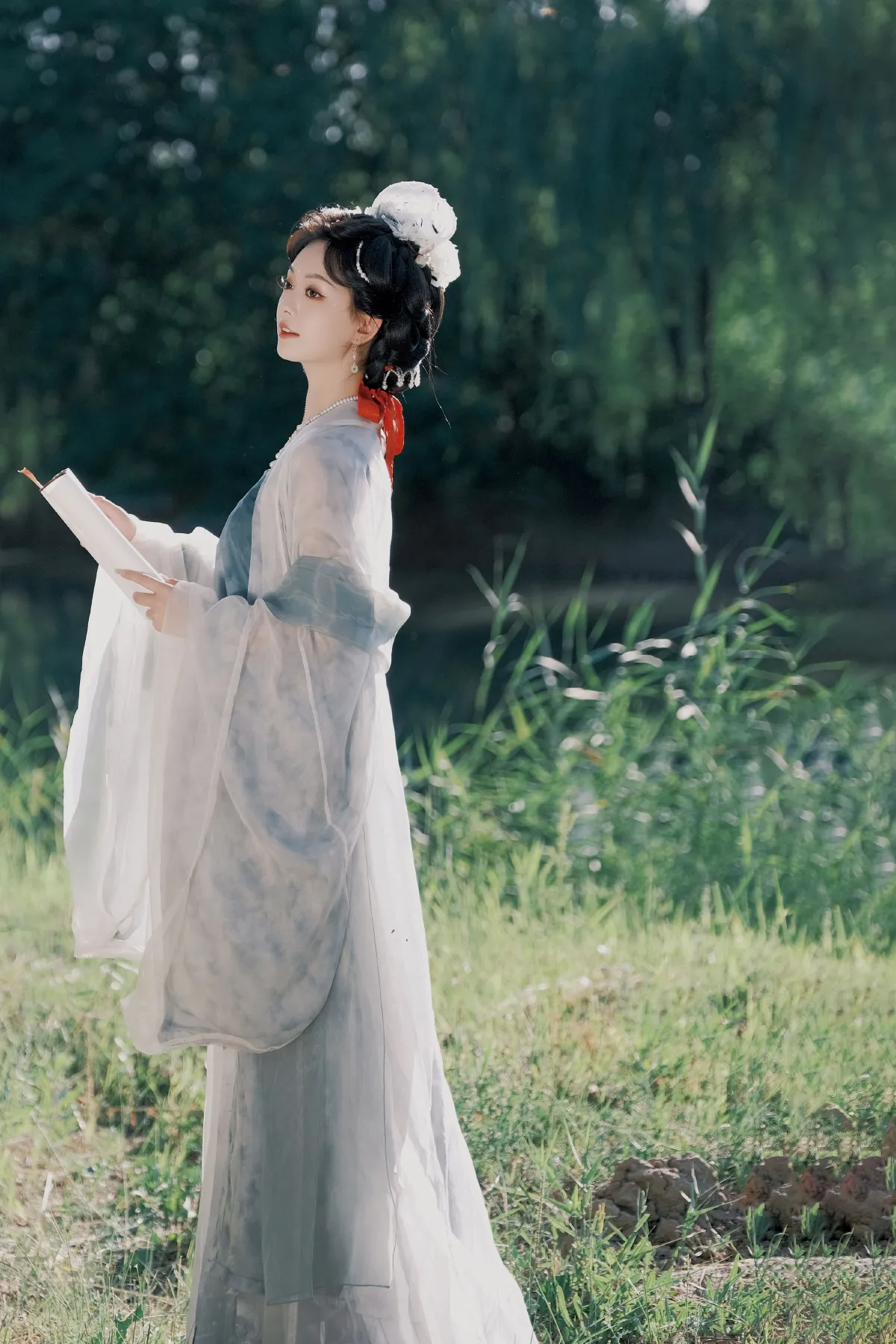 鸦青_秋咪睡大觉《夏荷》美图作品图片4
