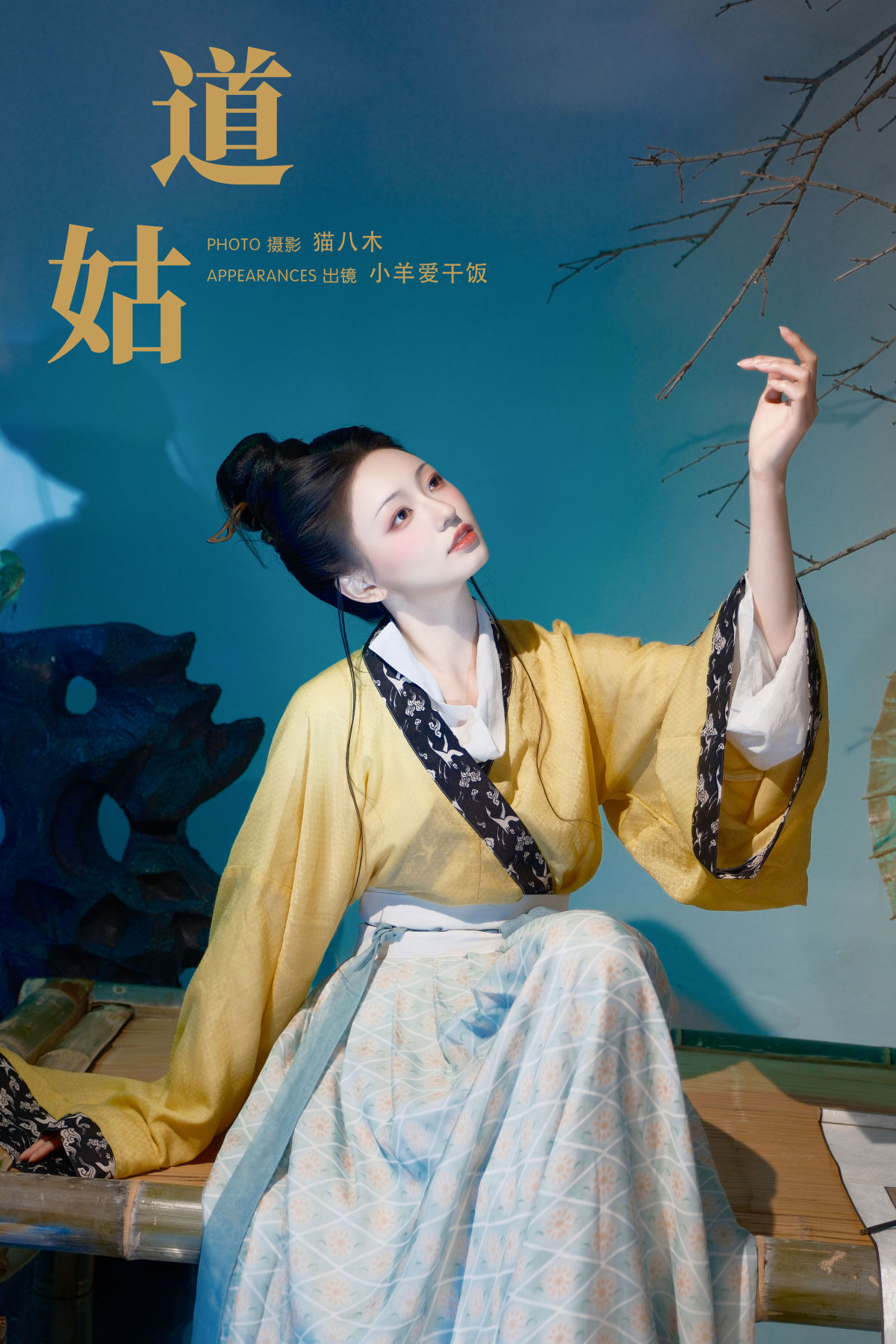 猫八木_小羊爱干饭《道姑》美图作品图片1