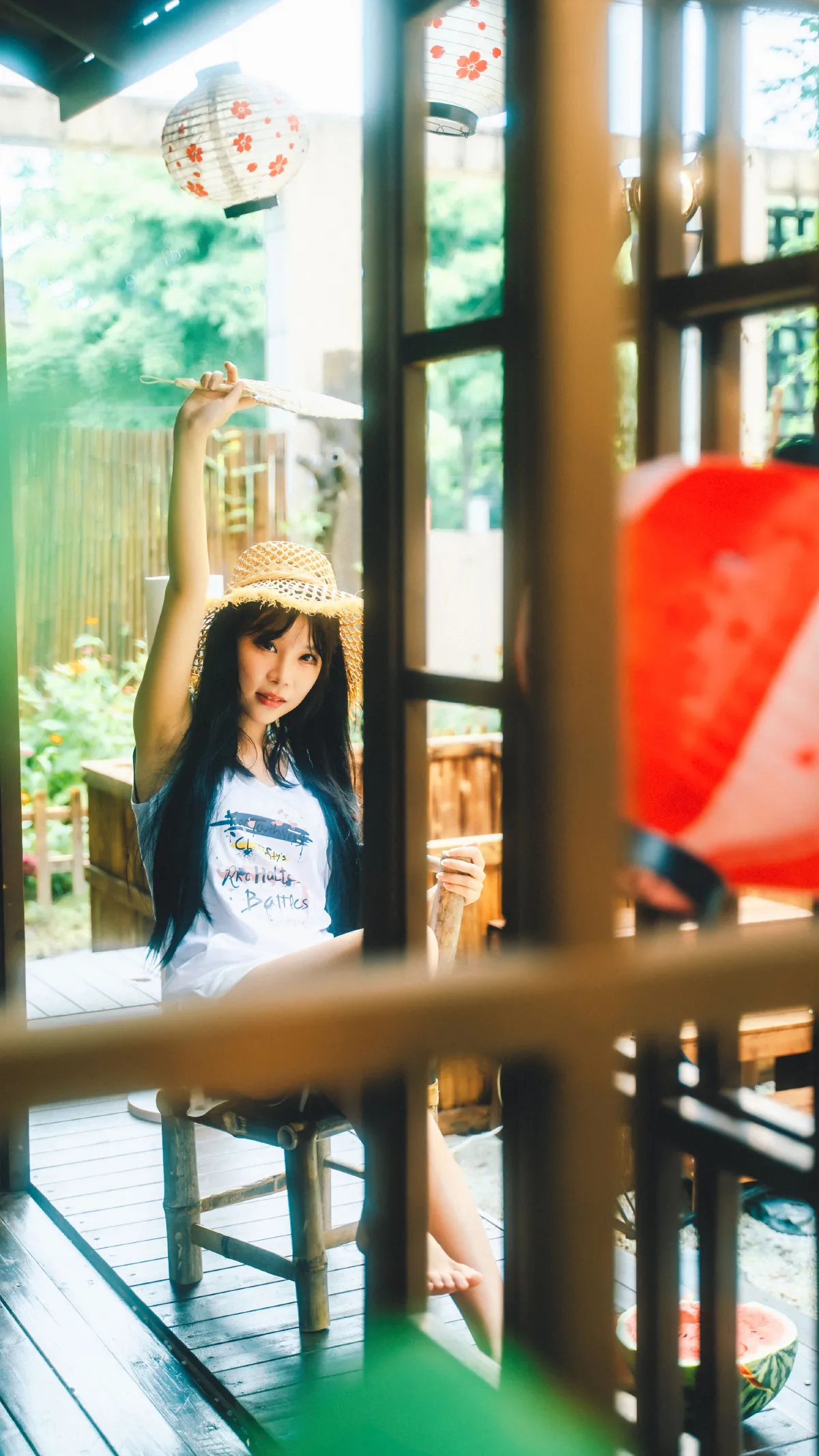 大鱼76_走走《西瓜少女》美图作品图片5
