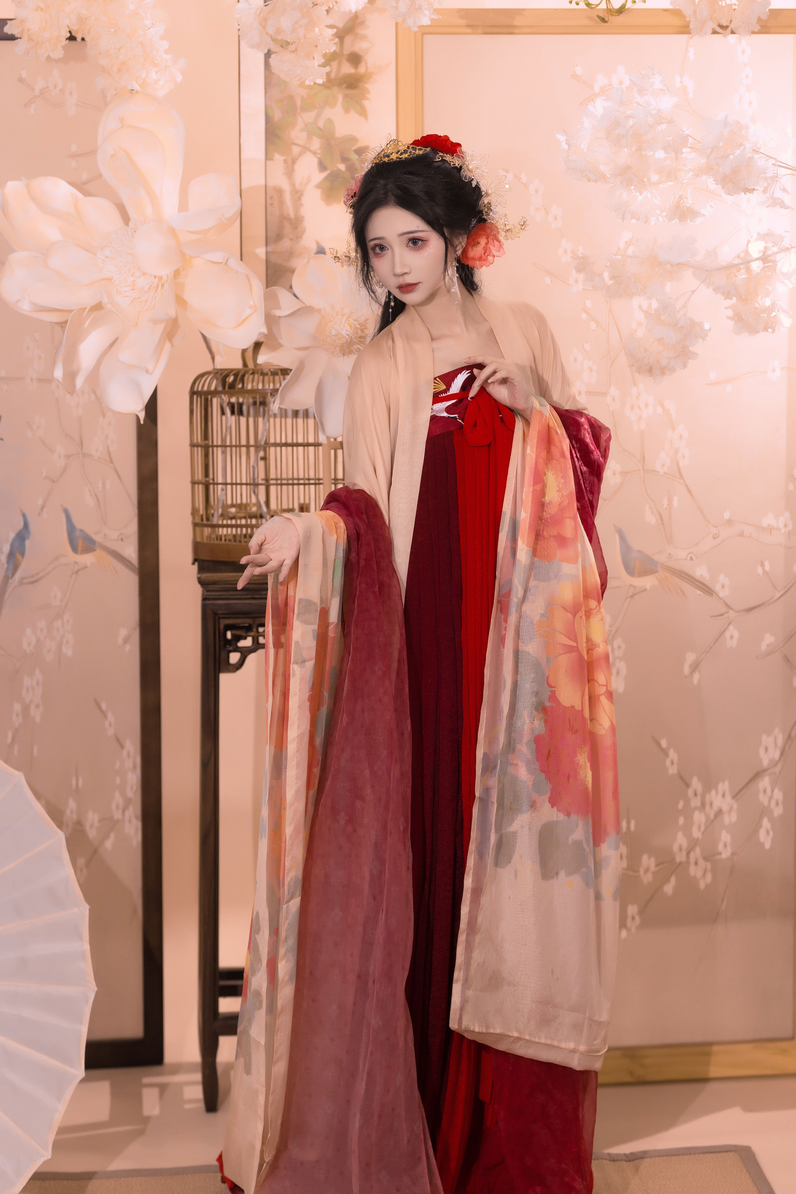 花影间