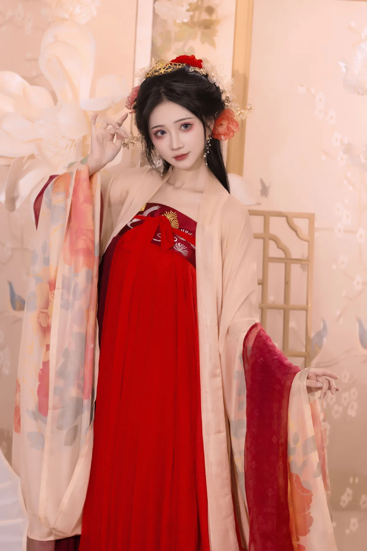 花影间