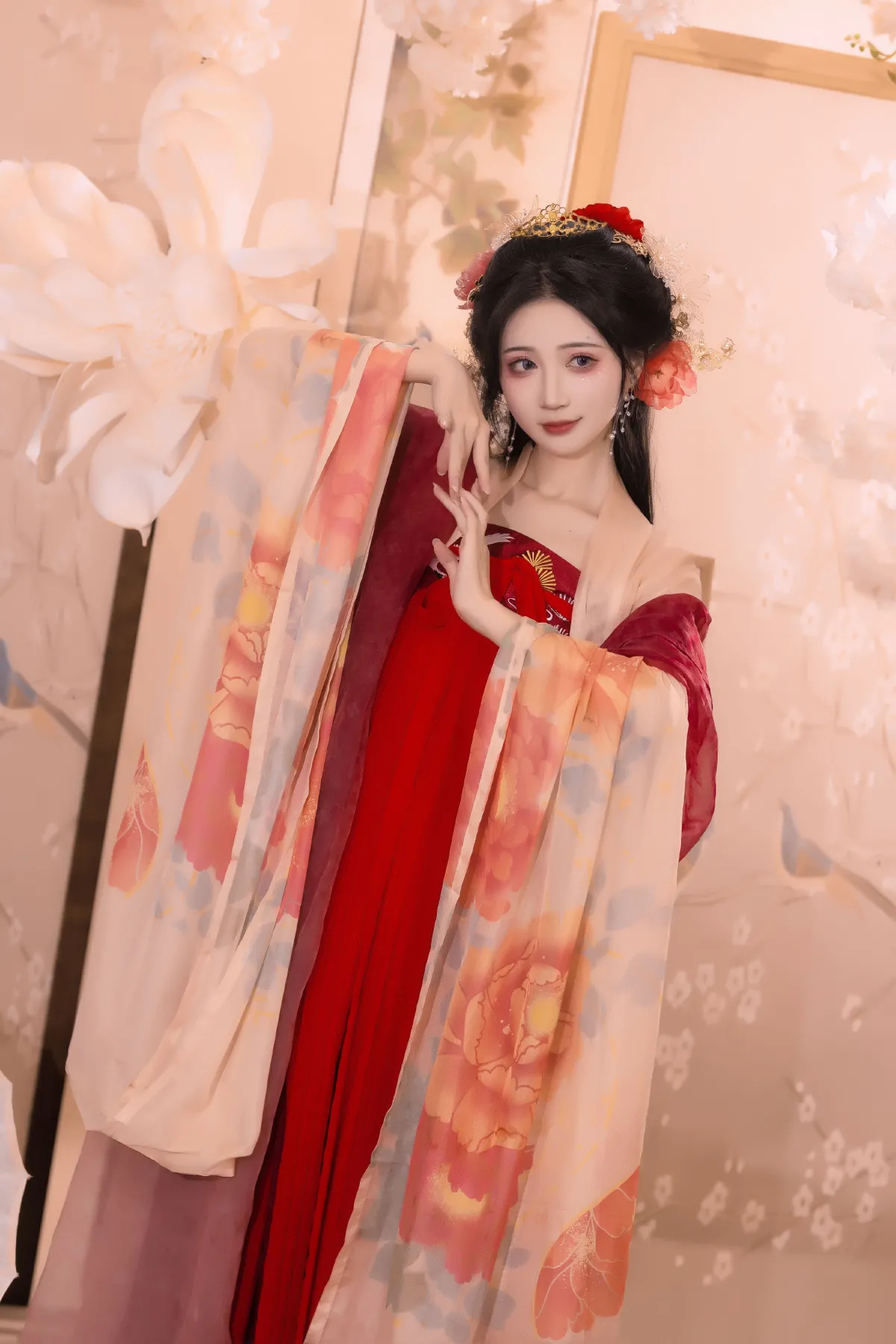 少时白_绮罗生的小苏苏《花影间》美图作品图片5