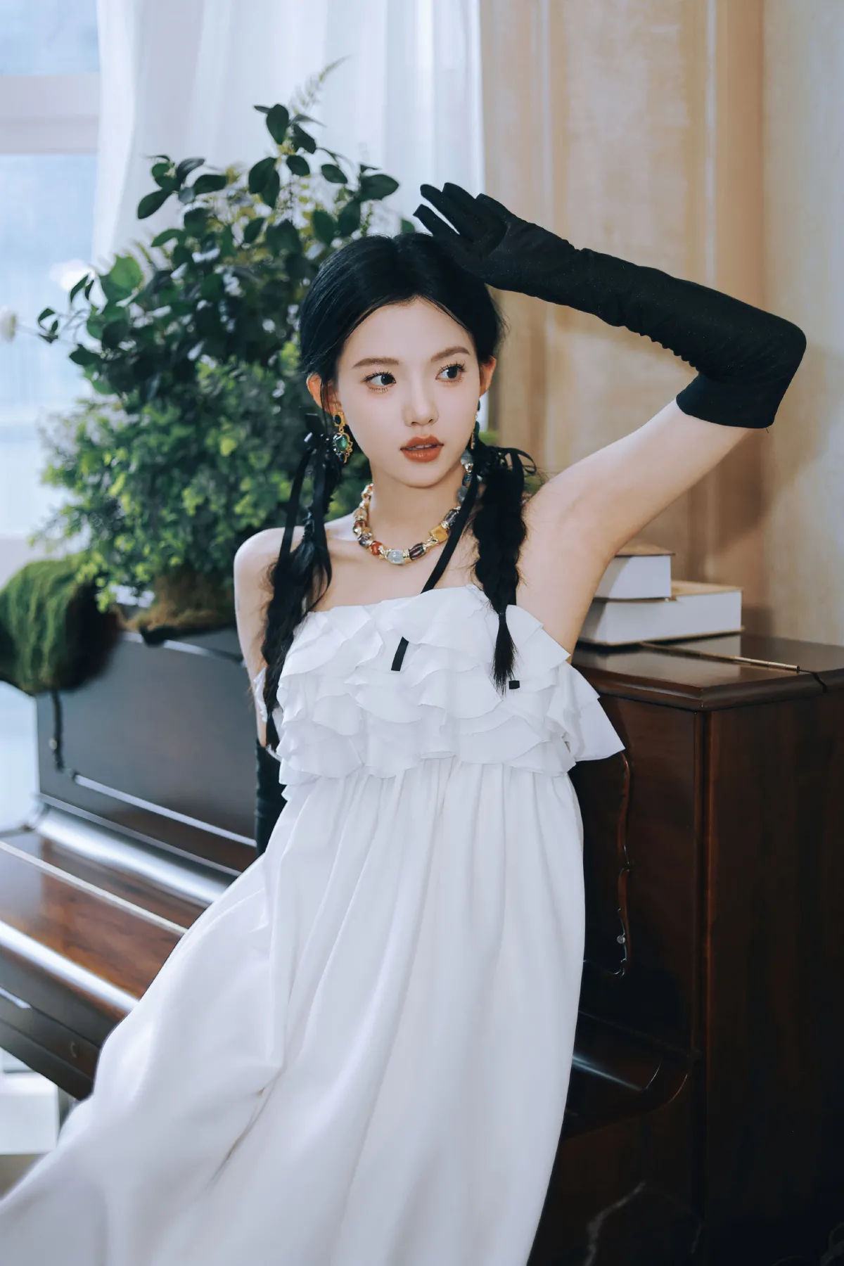 夏天的闲暇瞬间 轻婚纱