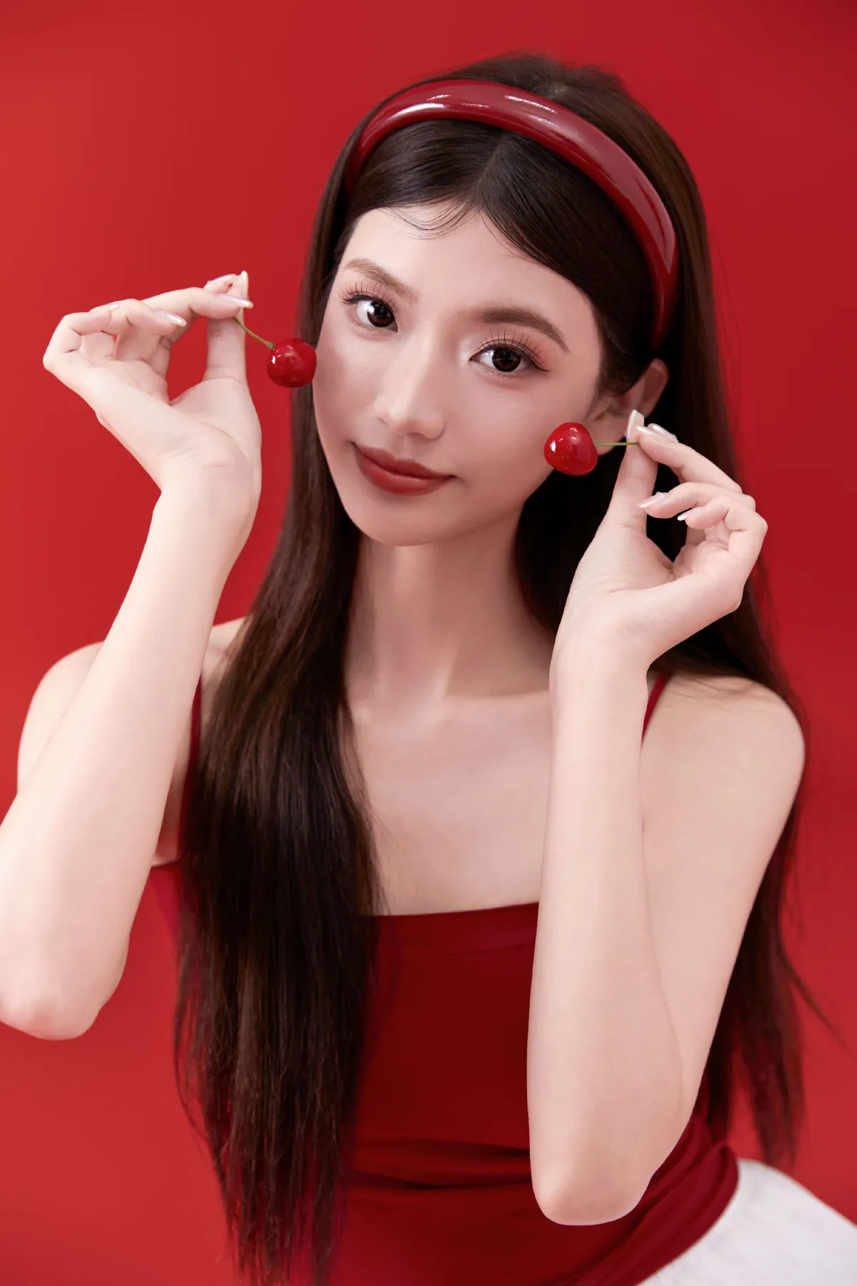 车厘子肖像写真