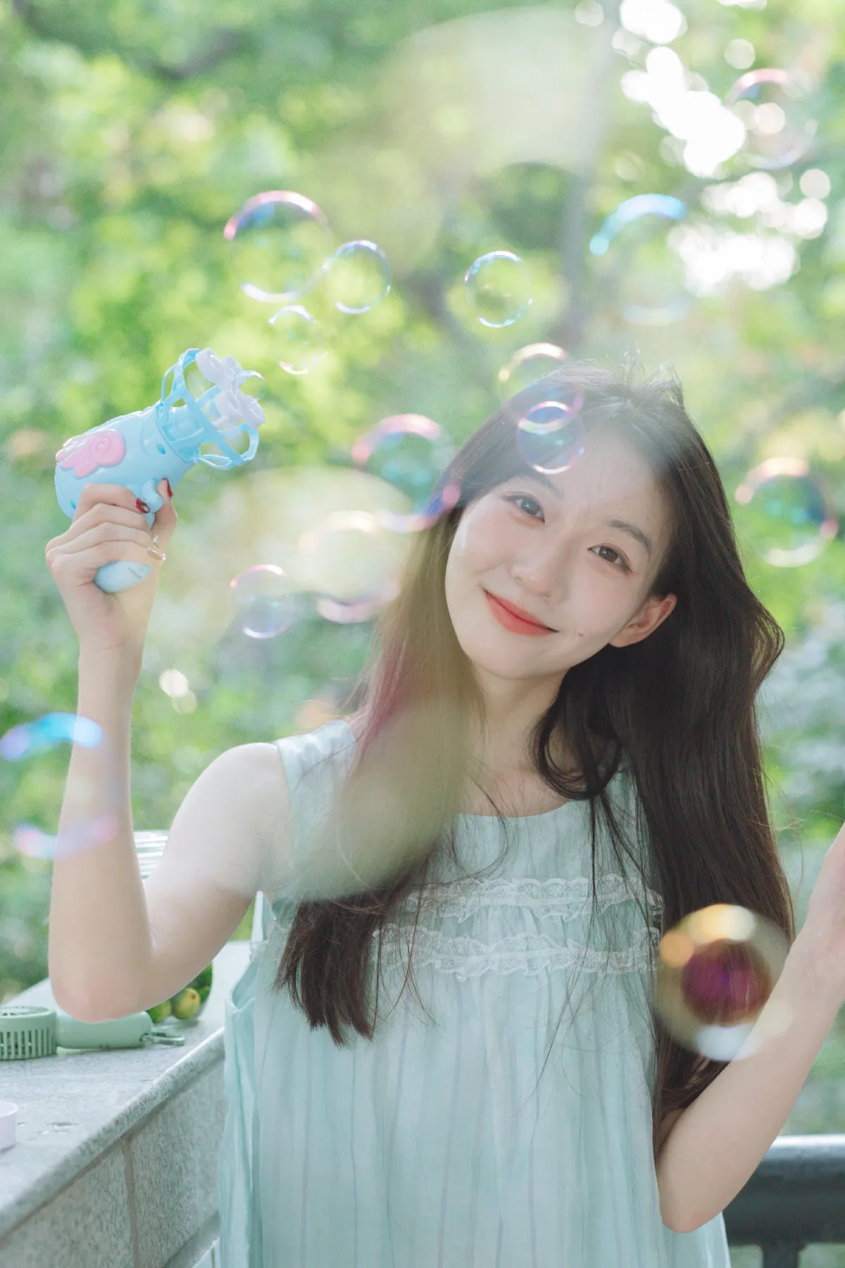 泡泡夏日