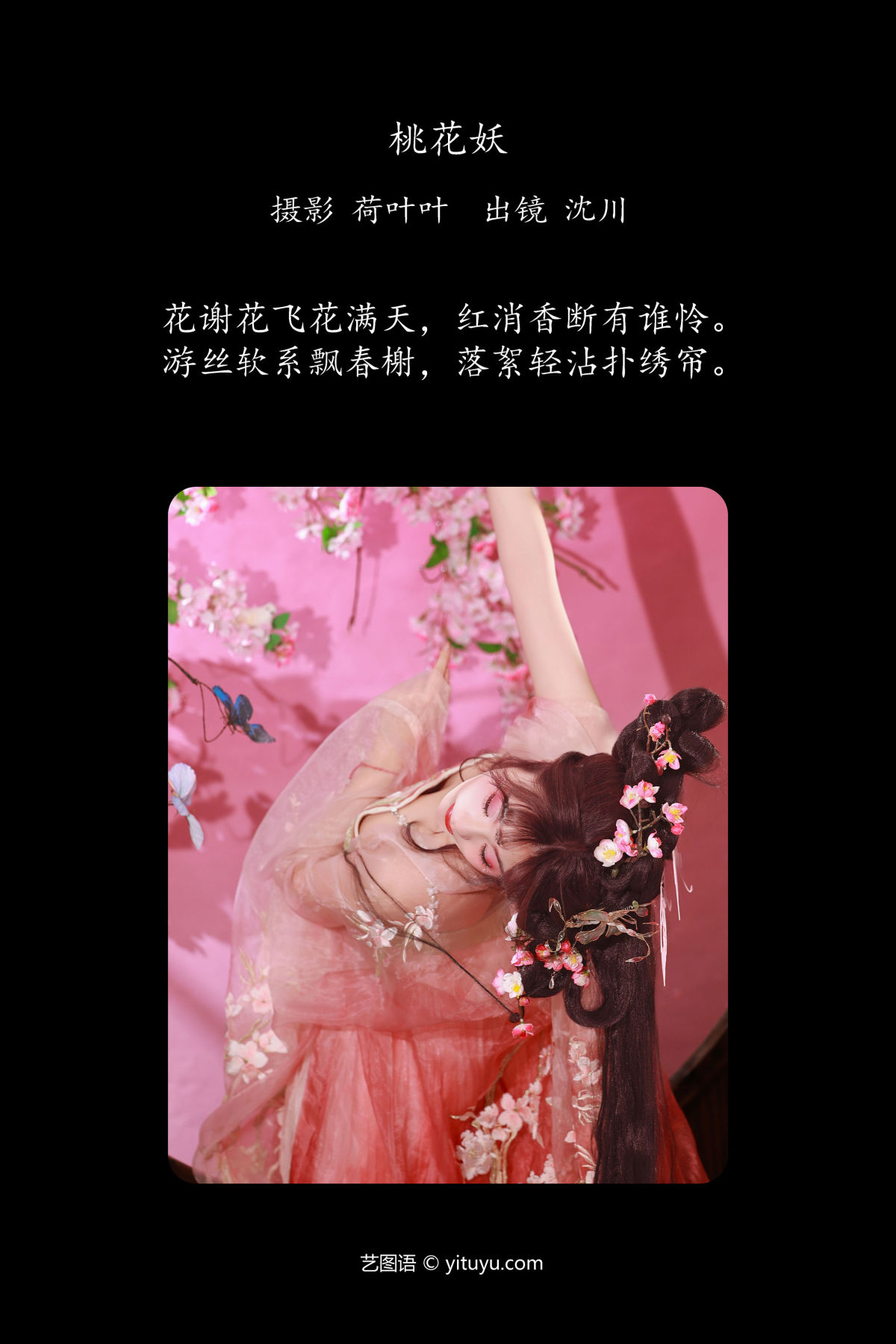 荷叶叶_沈川《桃花妖》美图作品图片2