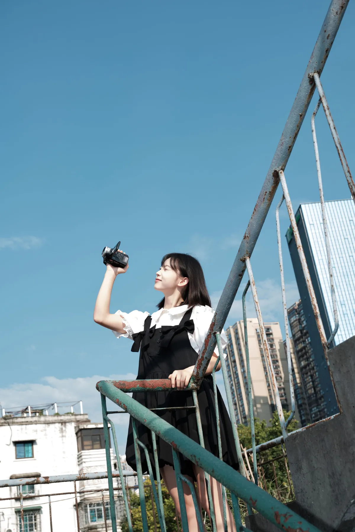 天台少女1
