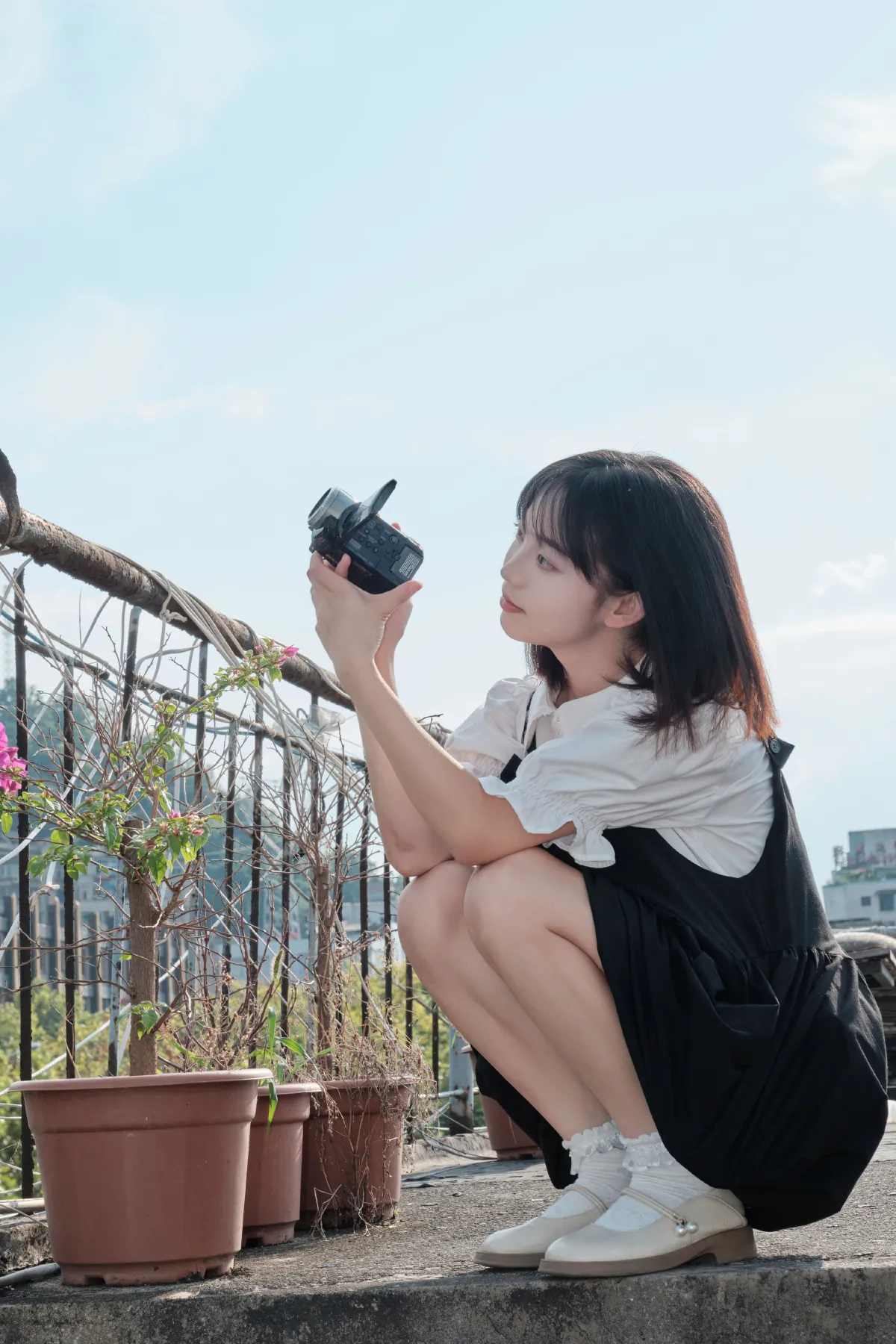 天台少女