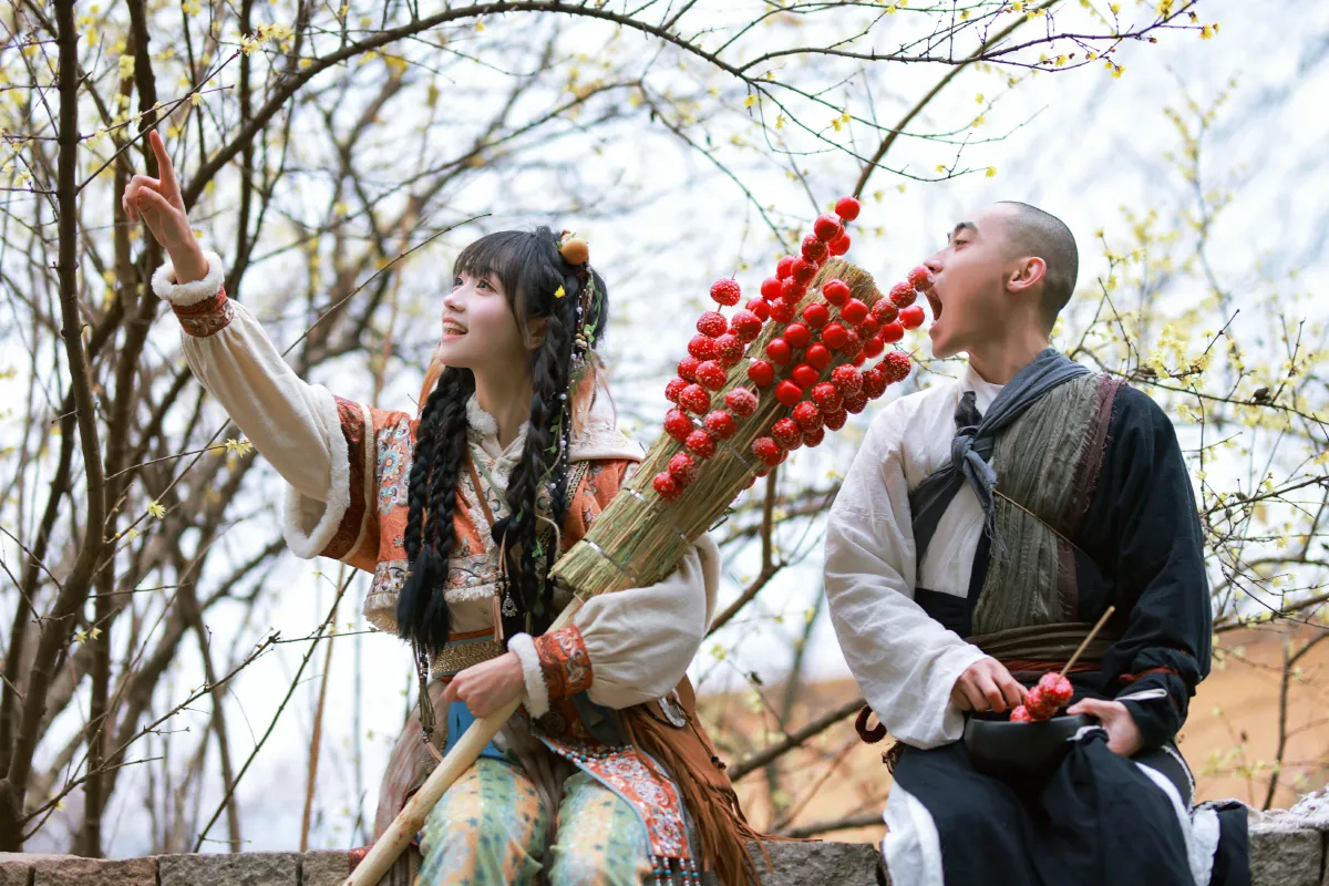 从暮暮_辣条师傅_有耳阿郁《你是我的禅》美图作品图片4