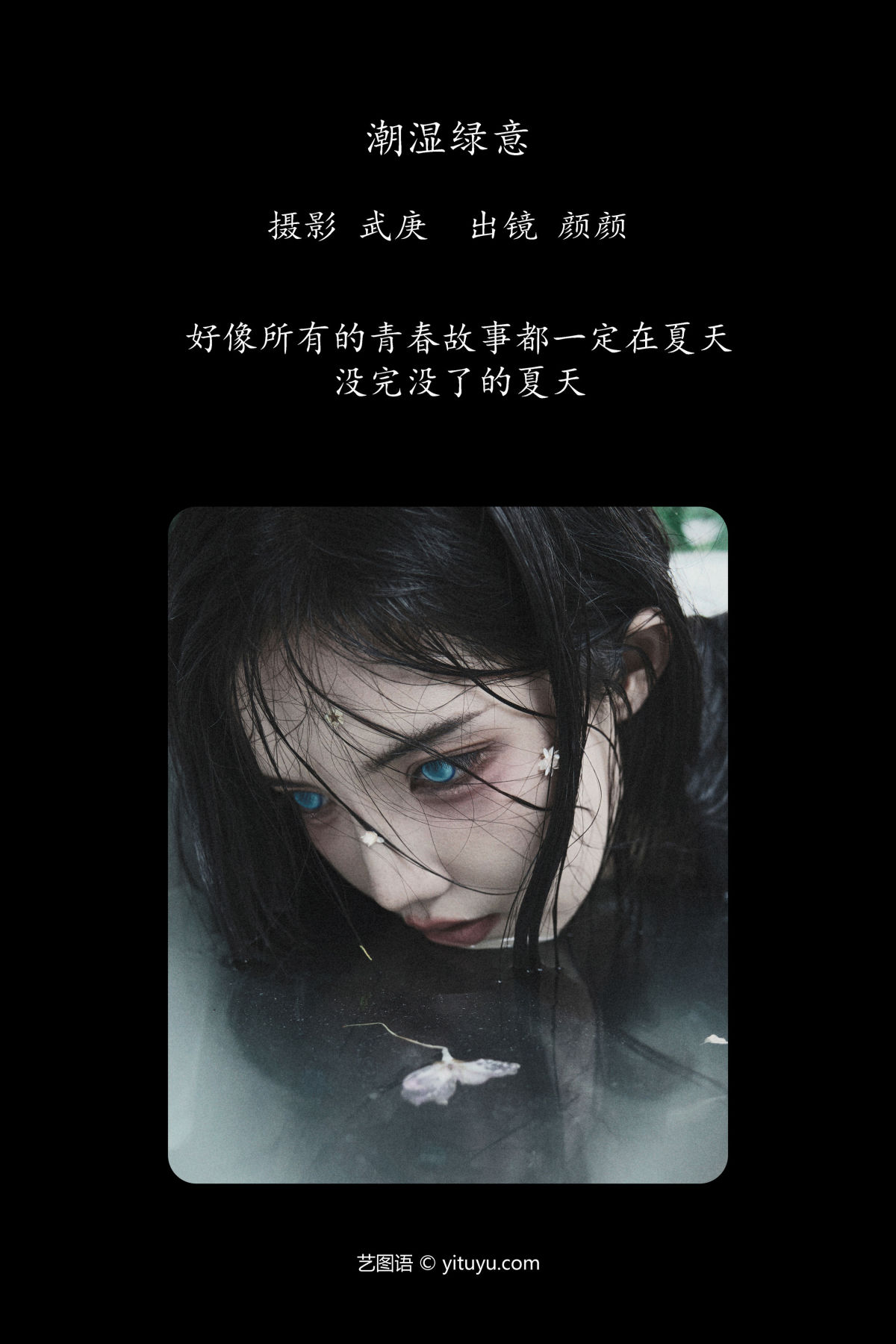 武庚_多米Domy《潮湿绿意》美图作品图片2