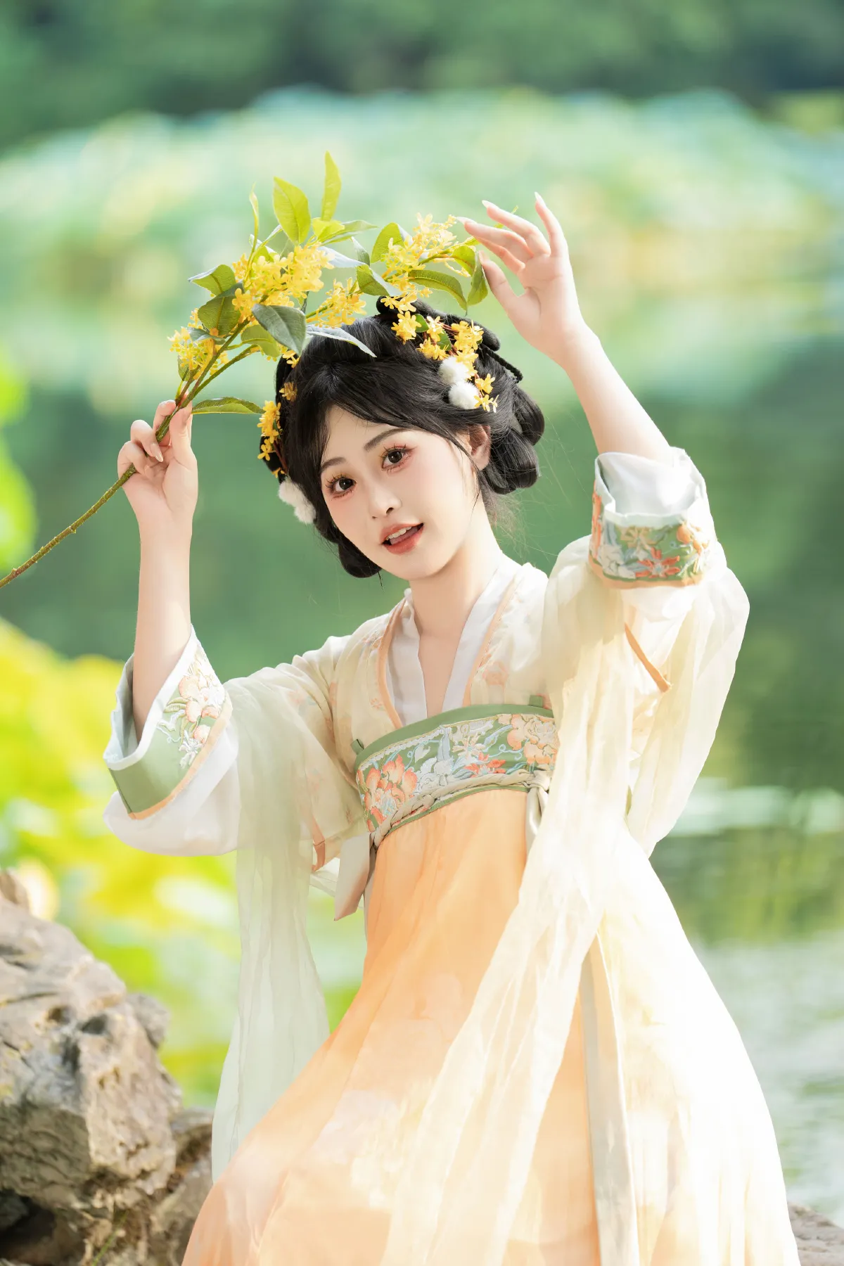 西夏_湫一只岁岁《中秋节快乐》美图作品图片4