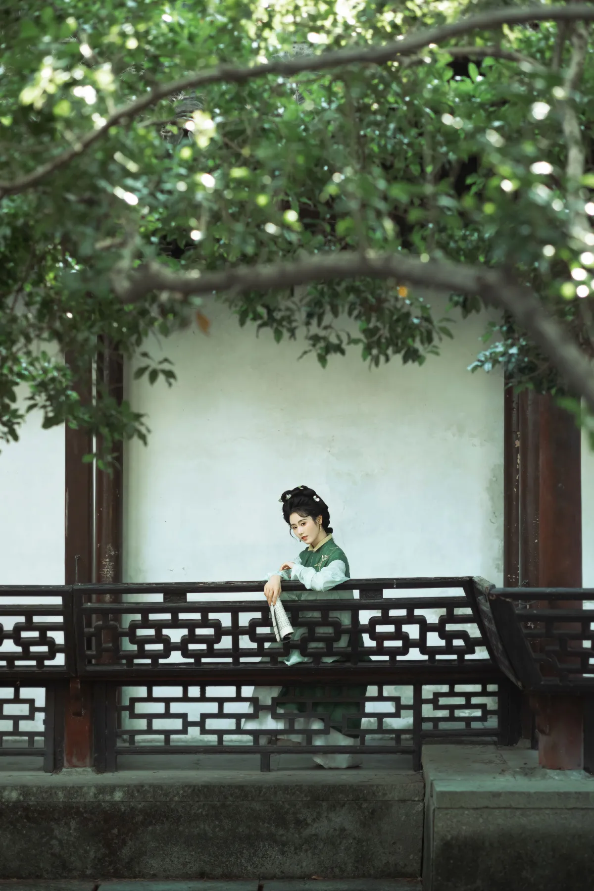 绿意晓声浓