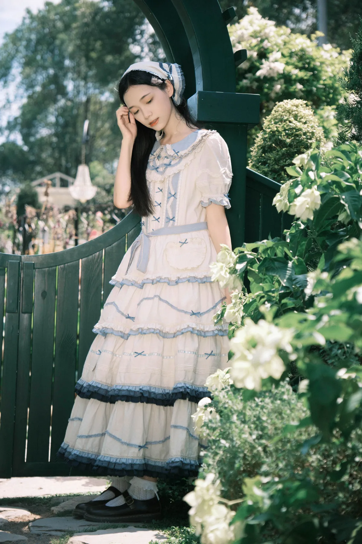 甜汐_Zzzhen《田园少女》美图作品图片1