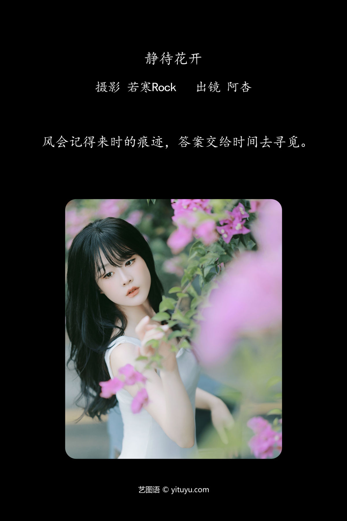 若寒Rock_神赐杏杏《静待花开》美图作品图片2