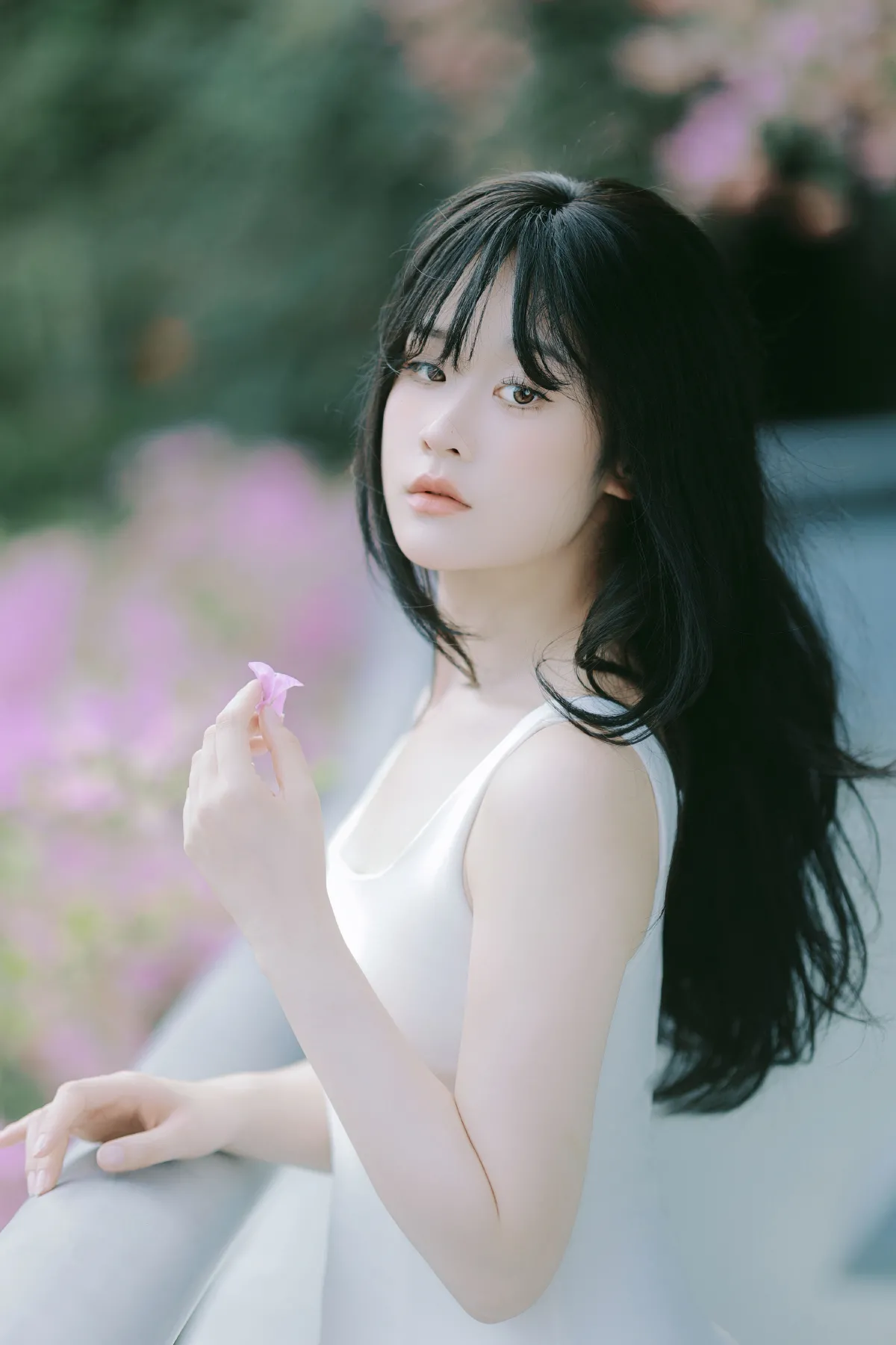 若寒Rock_神赐杏杏《静待花开》美图作品图片1