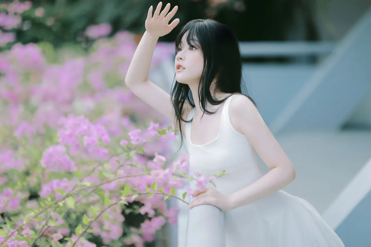 若寒Rock_神赐杏杏《静待花开》美图作品图片2