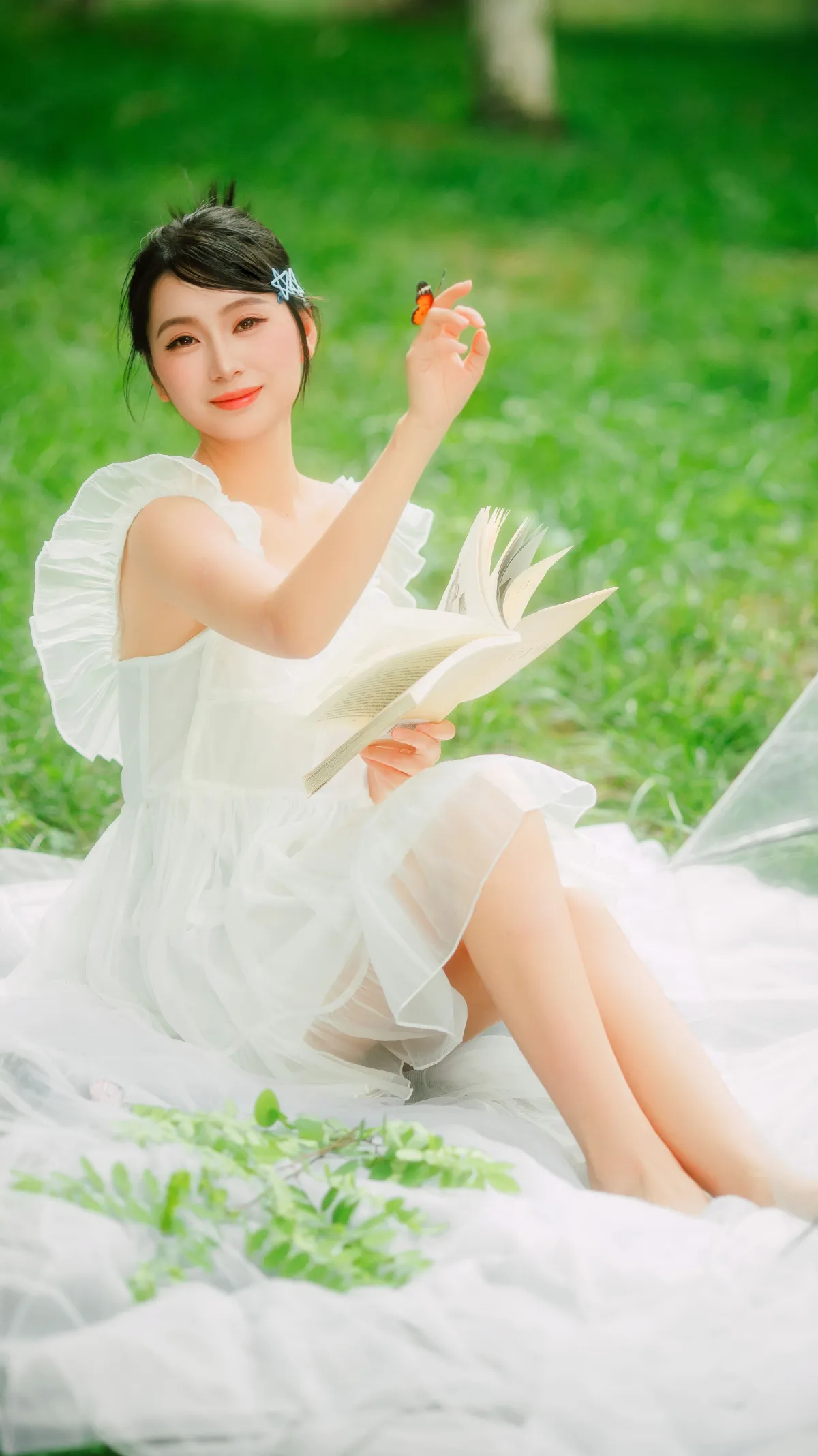 青陵_胡夹子《青草地》美图作品图片2